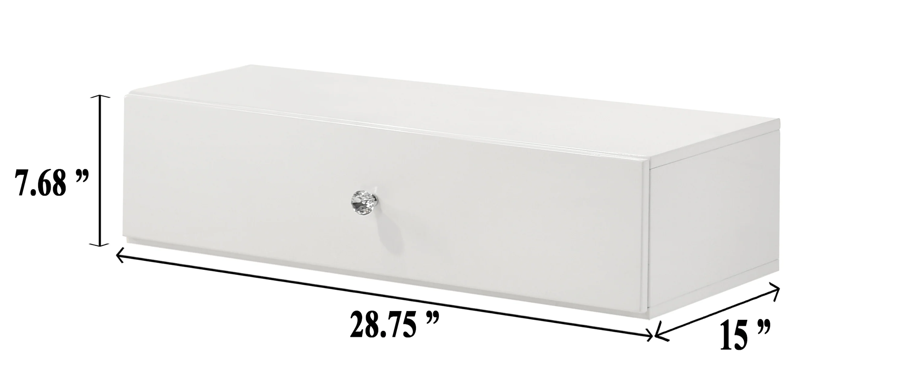Luxo Tall Lighted Vanity W/Drawer - Image 13