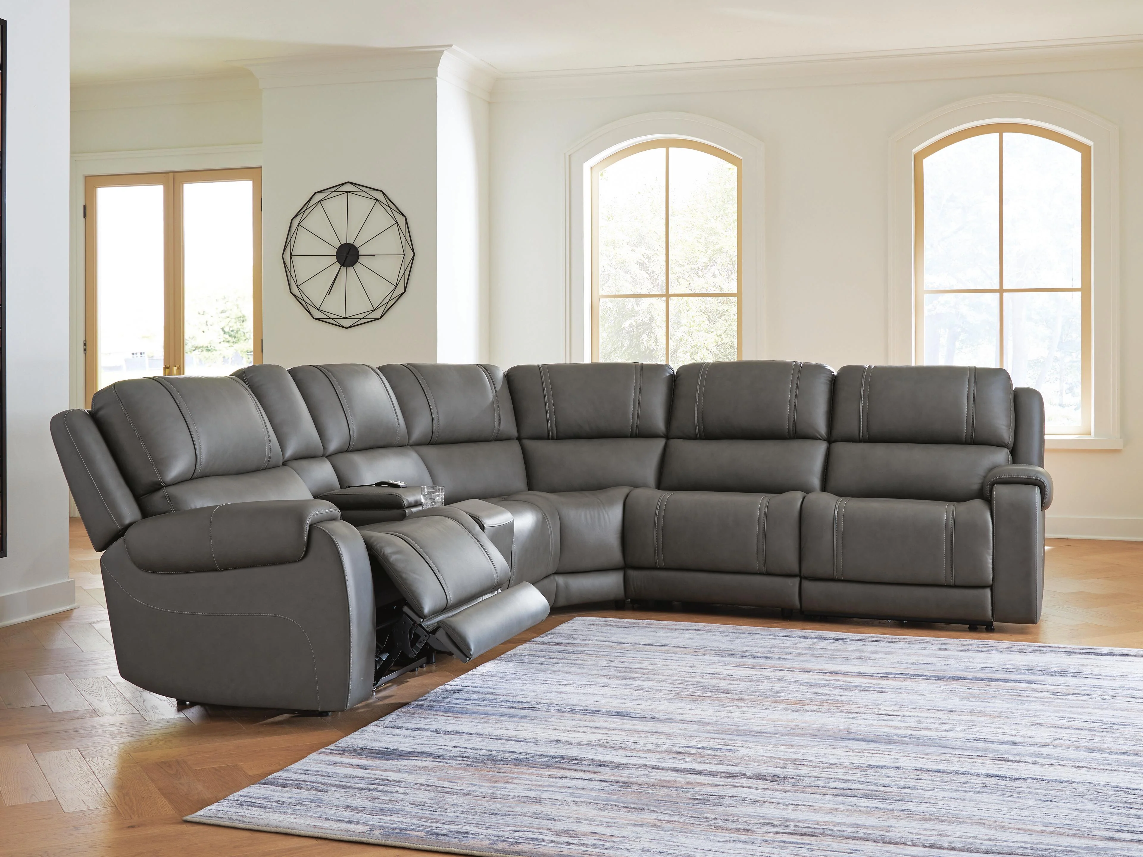 5Z - Pittson Power Reclining Sectional - Image 11