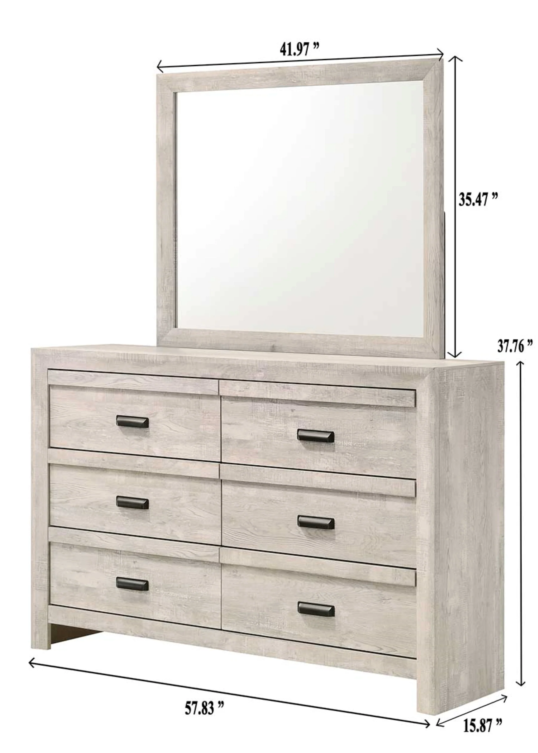 Valor 6pc Bedroom Set - Image 11