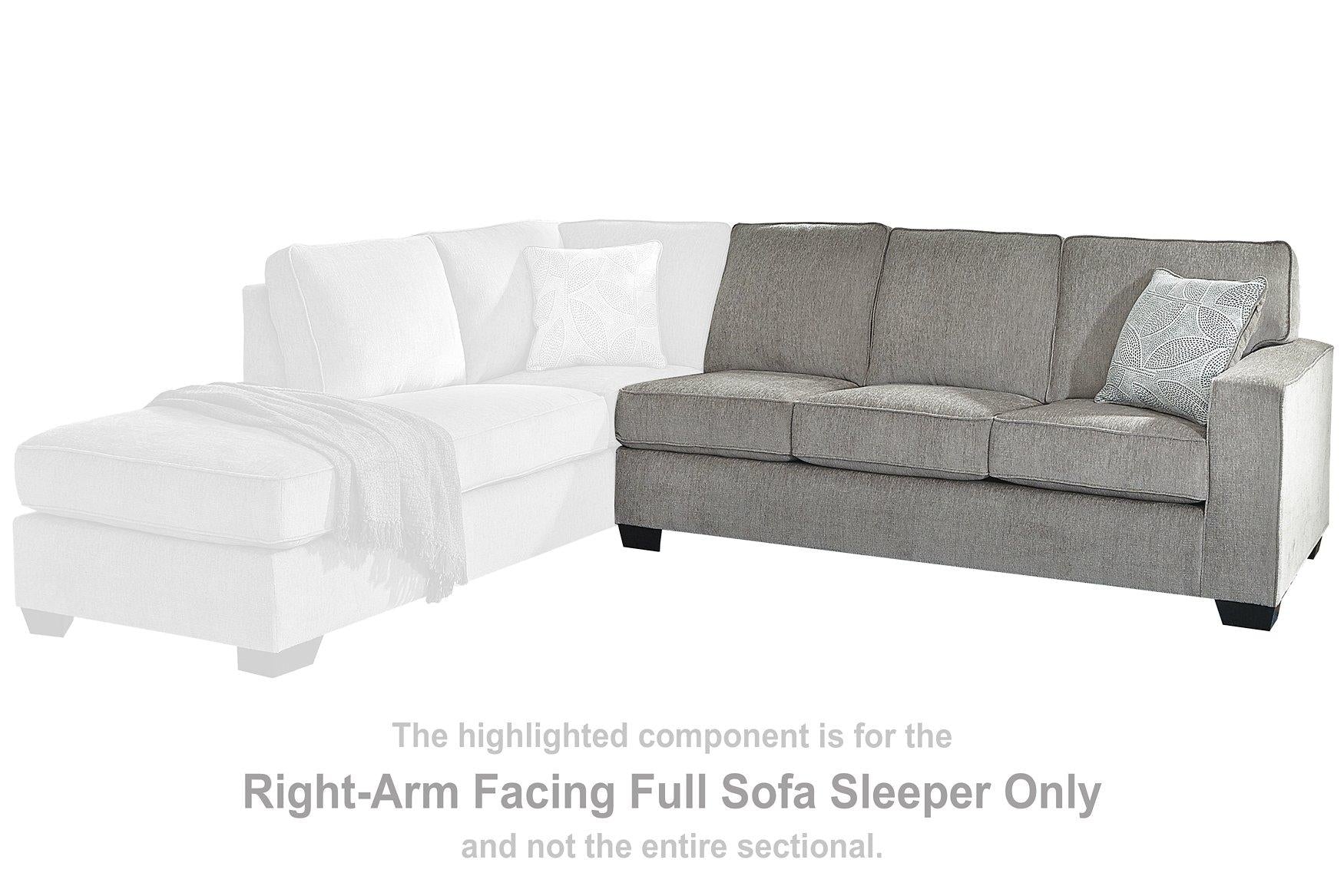 Altari 2-Piece Sleeper Sectional with Chaise - Image 22