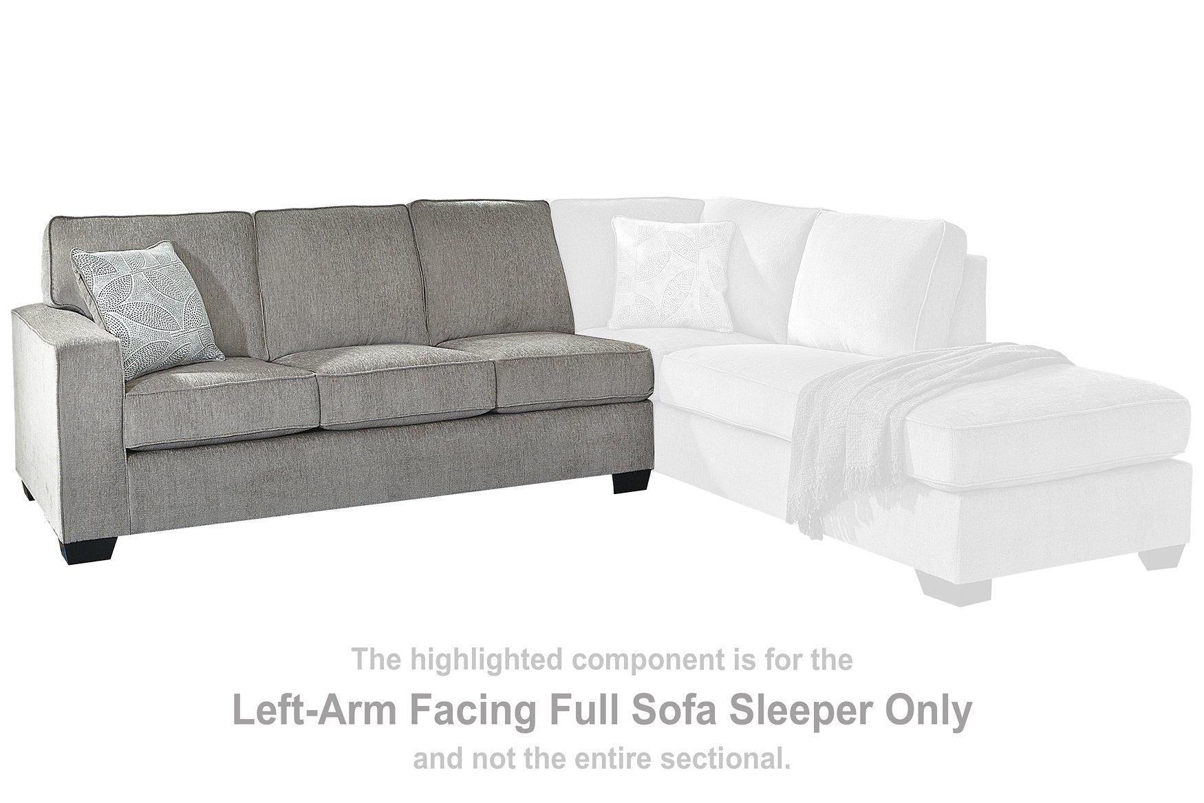 Altari 2-Piece Sleeper Sectional with Chaise - Image 39