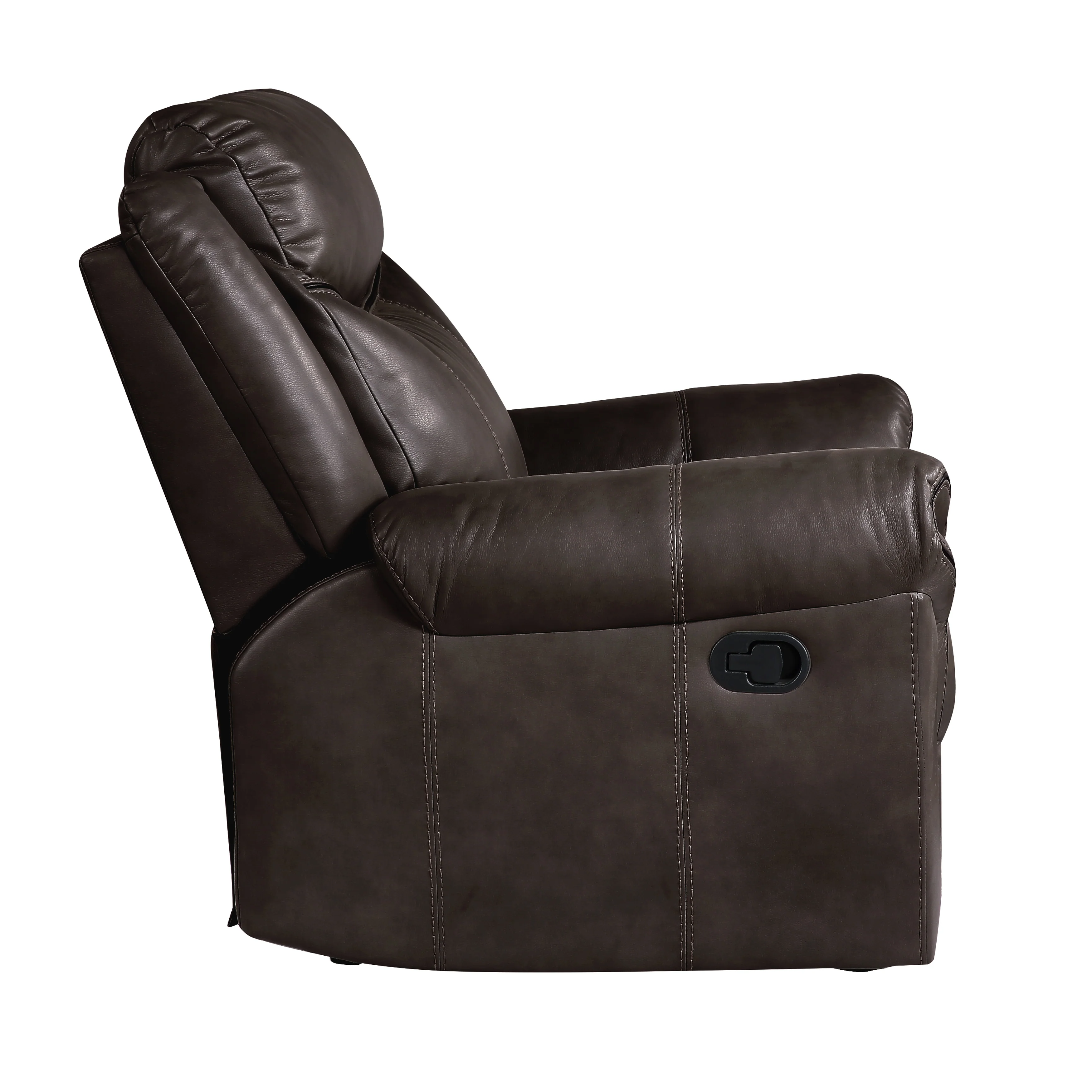 Aram Glider Reclining Chair in Brown - 8206BRW-1 - Image 3