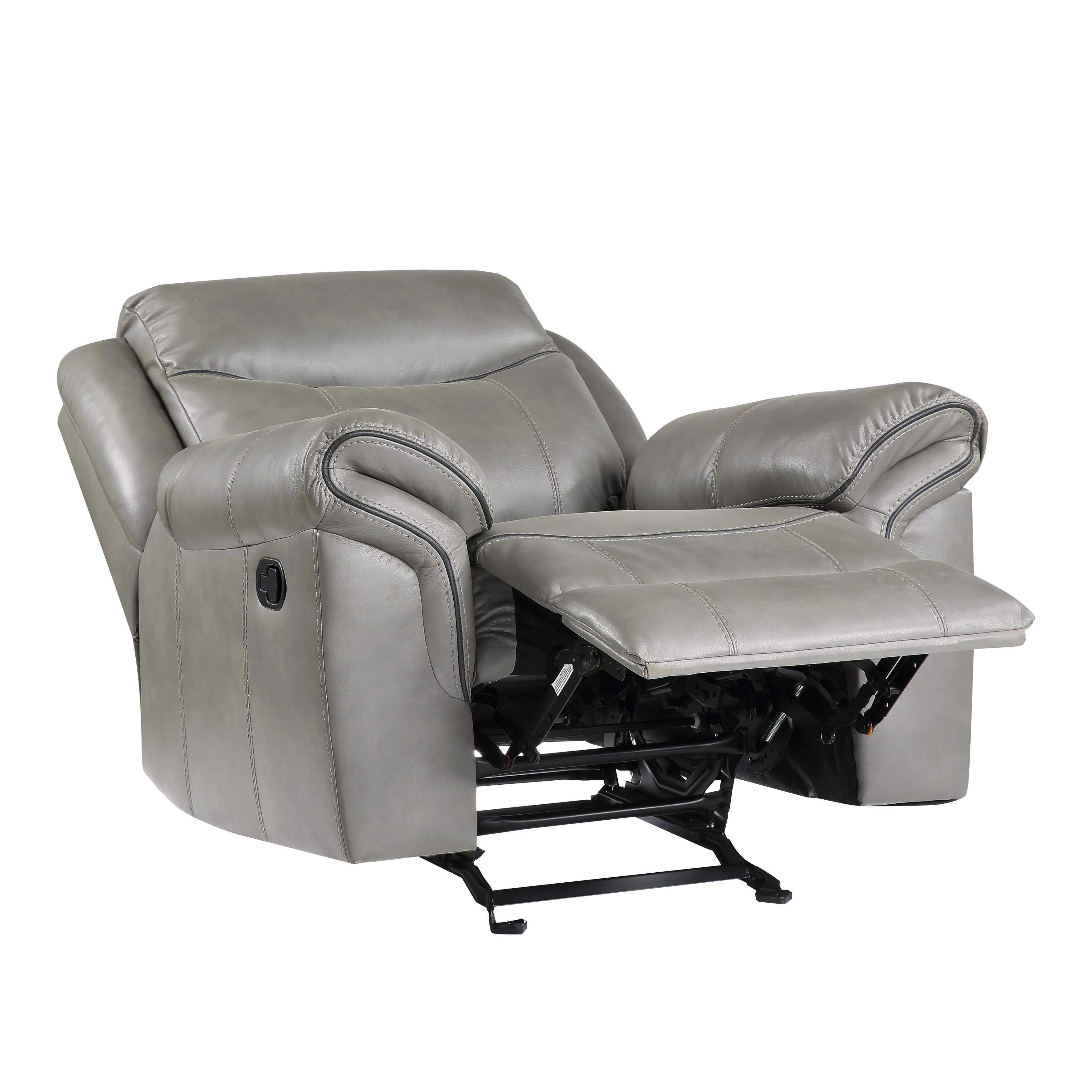 Aram Glider Reclining Chair in Gray - 8206GRY-1 - Image 5