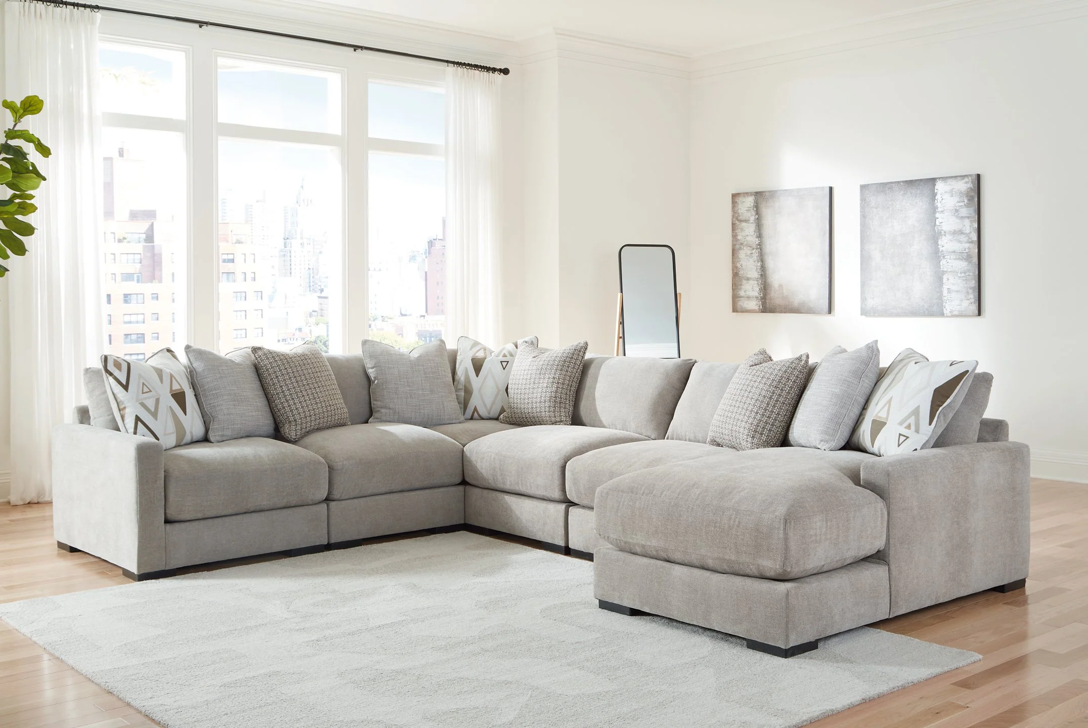 Aslan Court Sectional with Chaise - Image 25