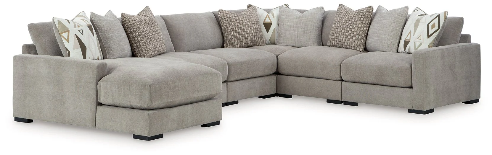 Aslan Court Sectional with Chaise - Image 39