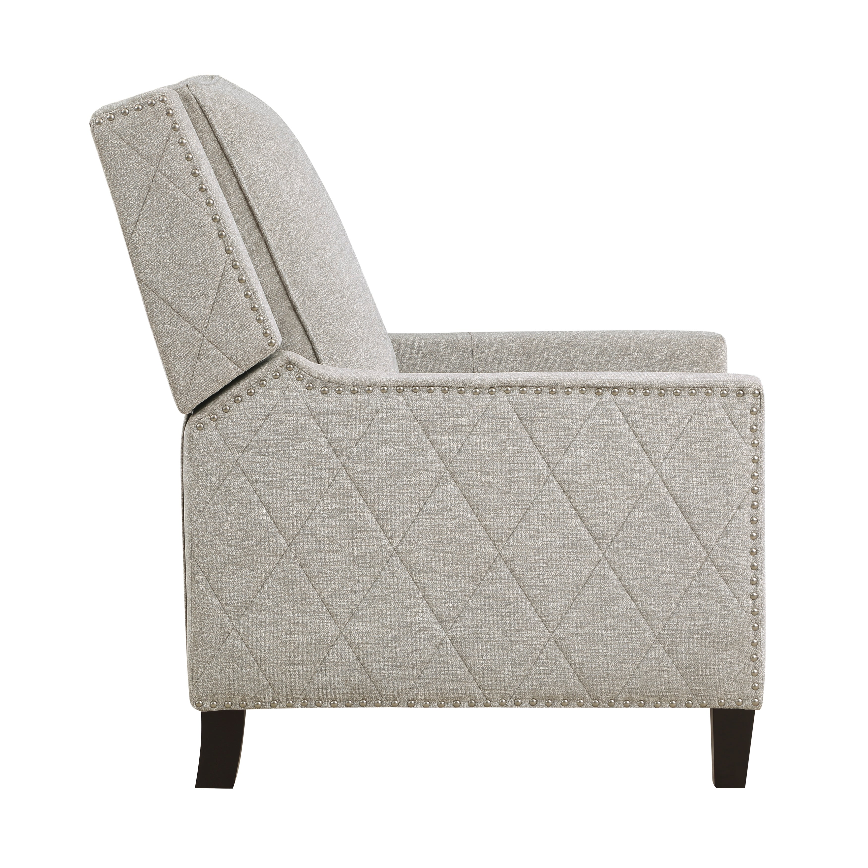 Banks Push Back Reclining Chair in Beige - 8505SN-1 - Image 3