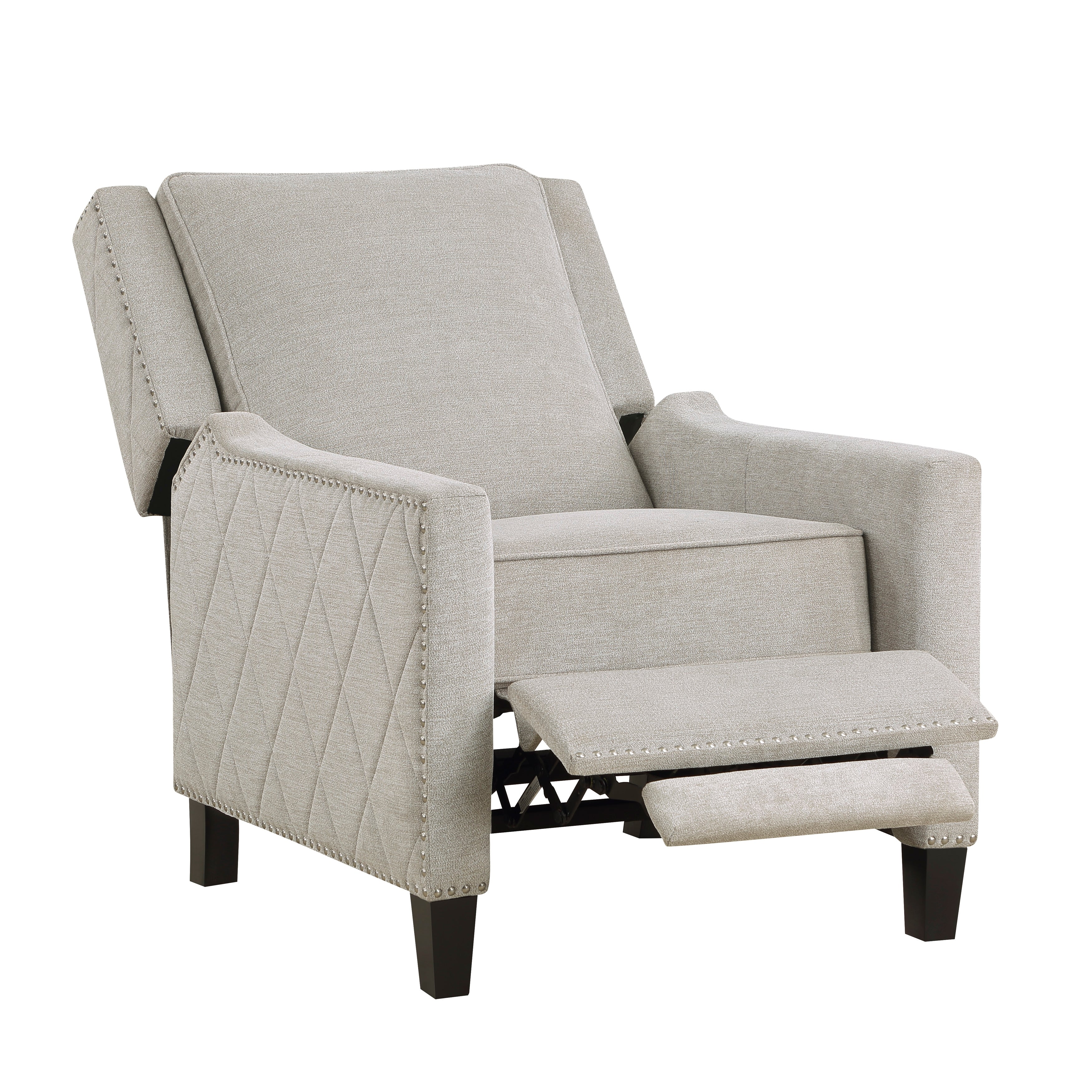 Banks Push Back Reclining Chair in Beige - 8505SN-1 - Image 5