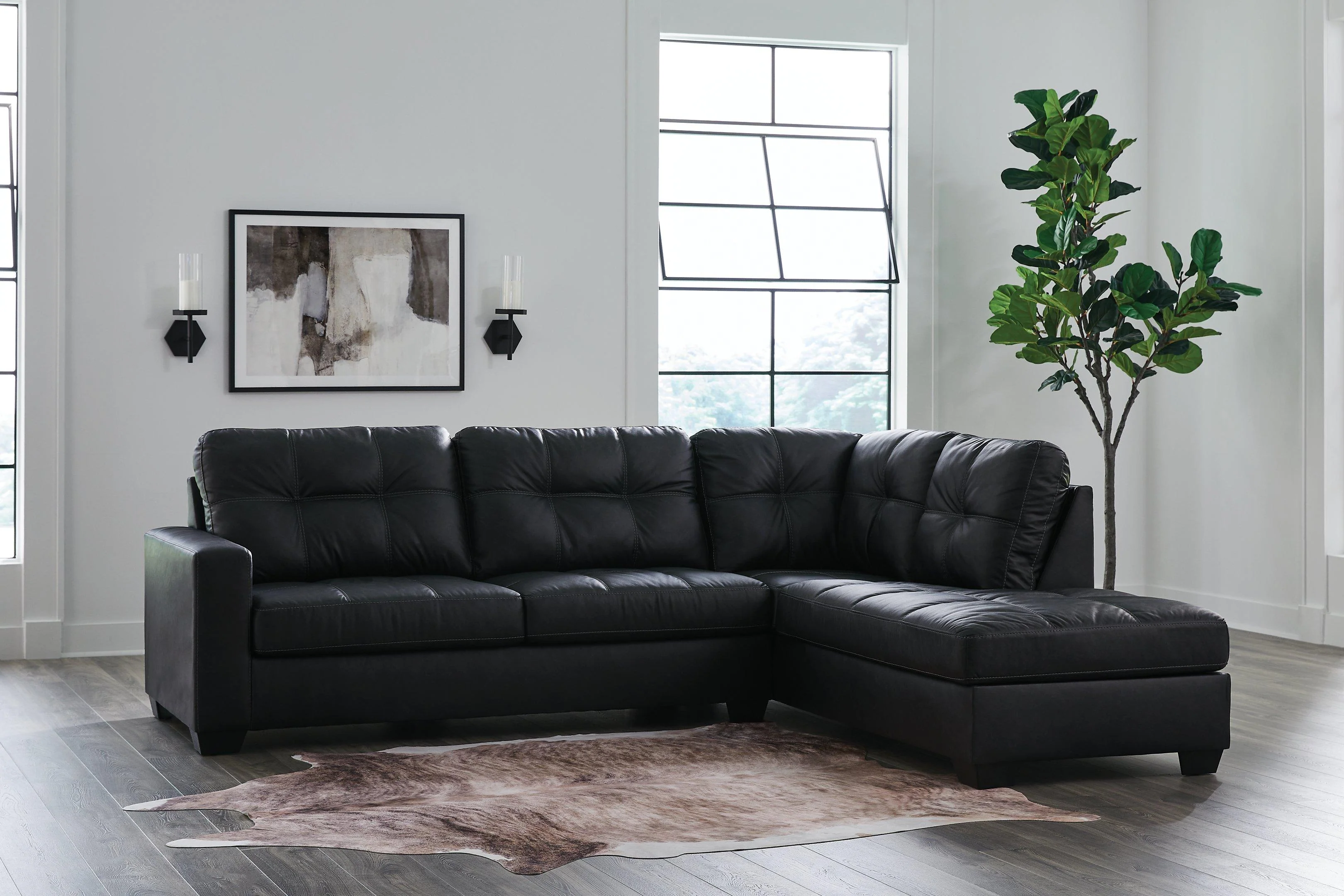 Barlin Mills Sectional with Chaise - Image 19