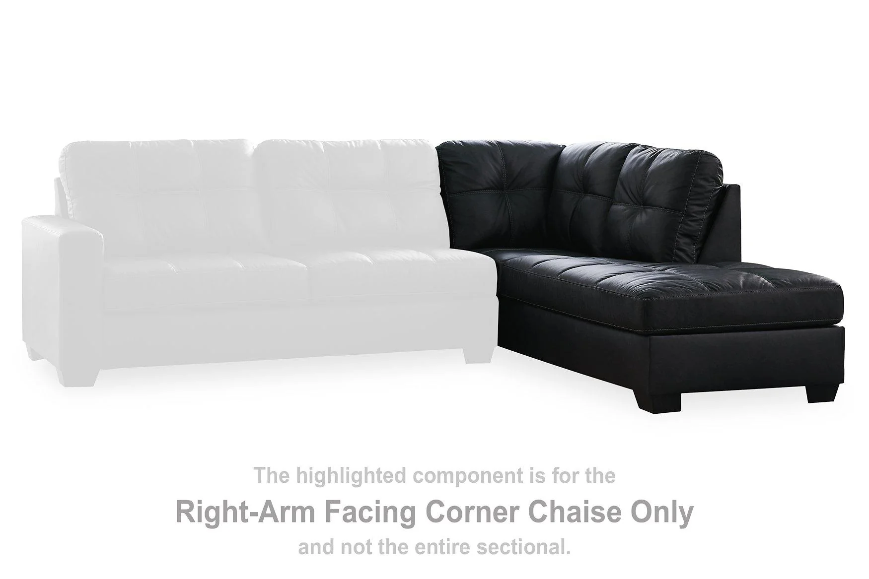 Barlin Mills Sectional with Chaise - Image 22