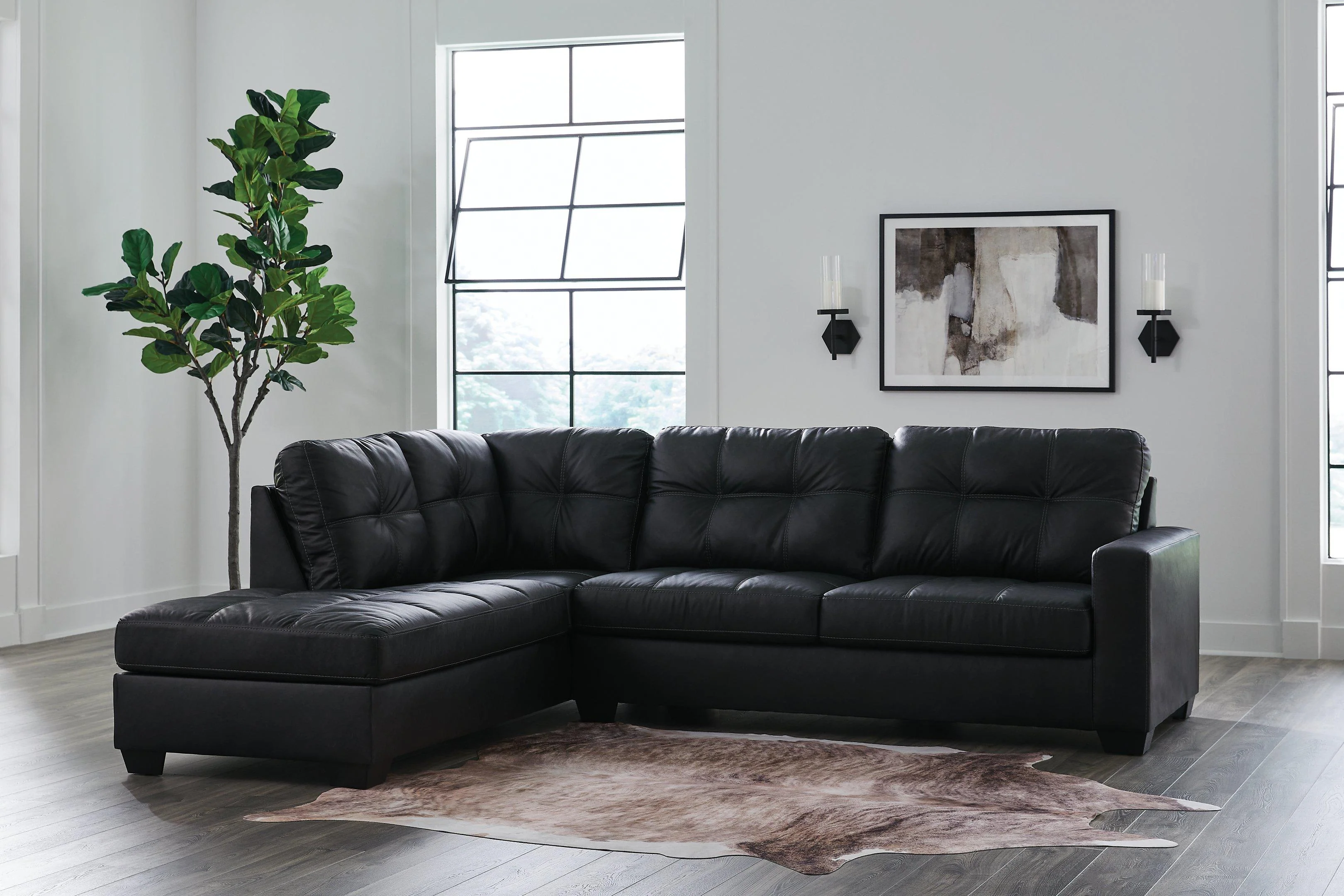 Barlin Mills Sectional with Chaise - Image 34
