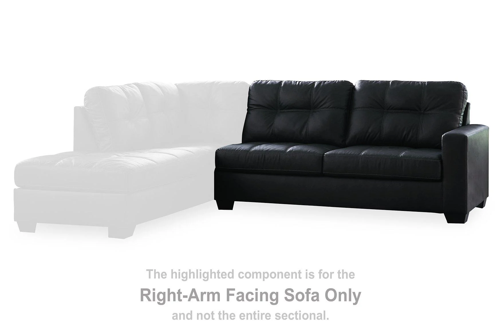 Barlin Mills Sectional with Chaise - Image 42