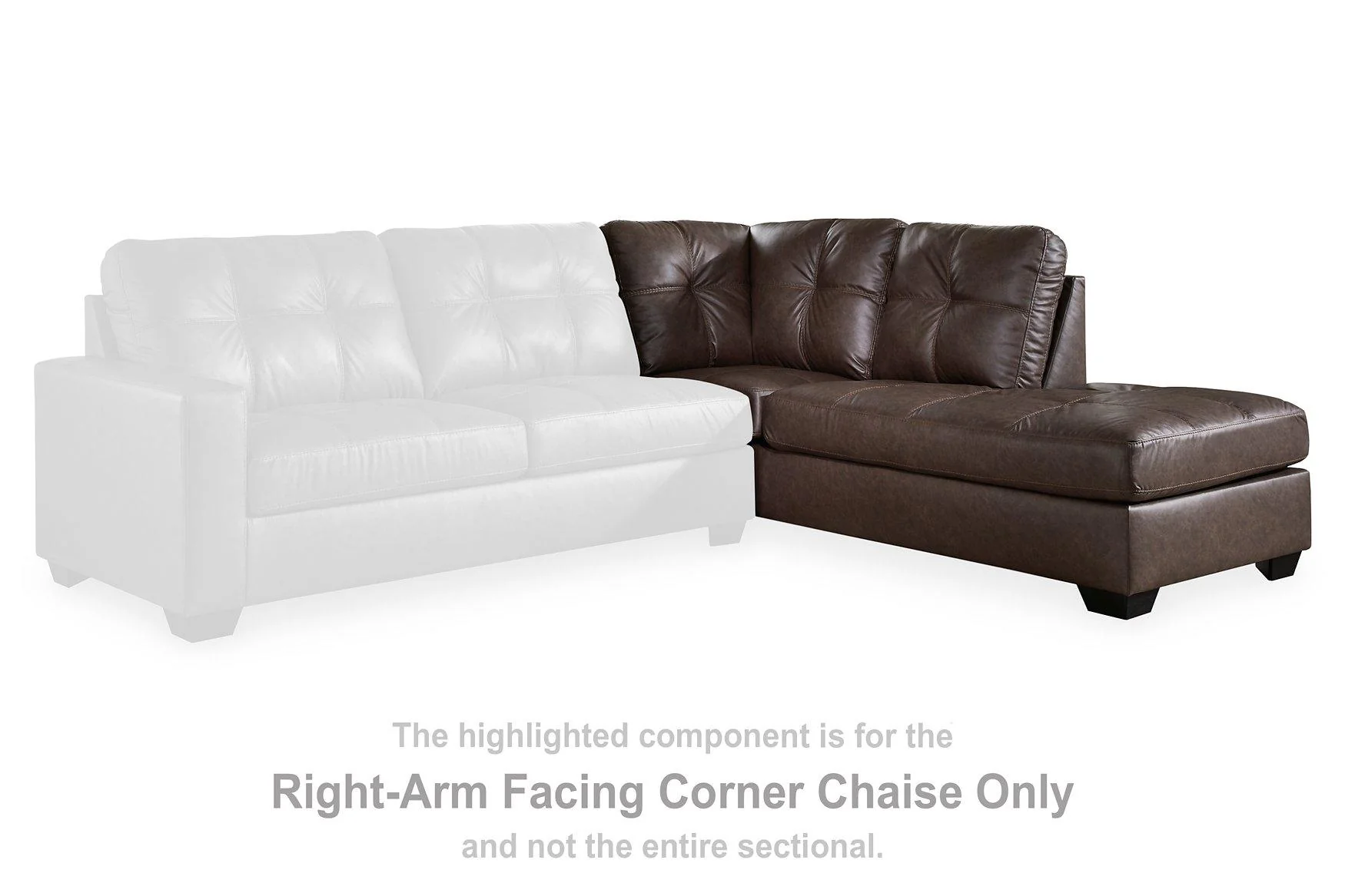 Barlin Mills Sectional with Chaise - Image 5