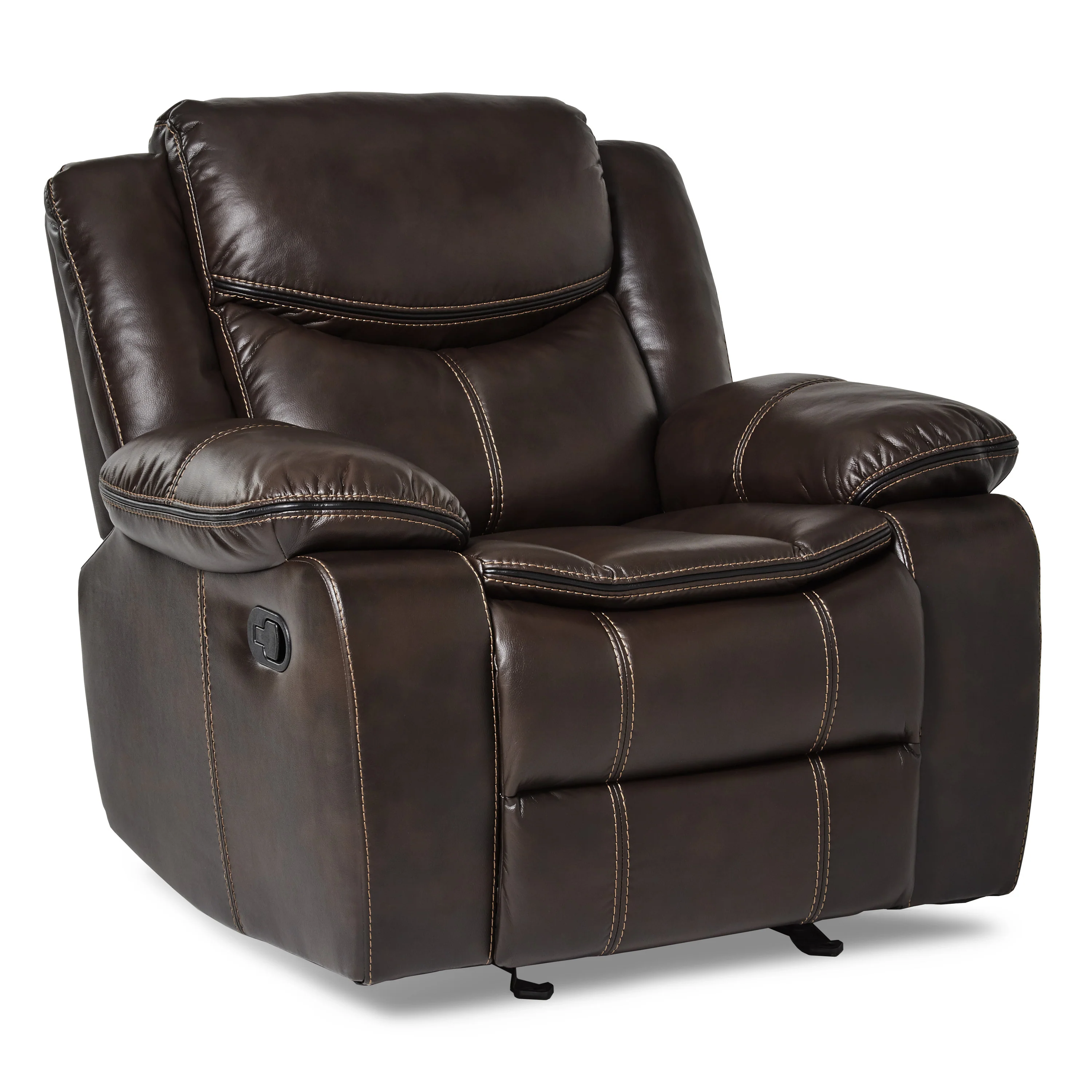 Bastrop Glider Reclining Chair in Brown - 8230BRW-1 - Image 2