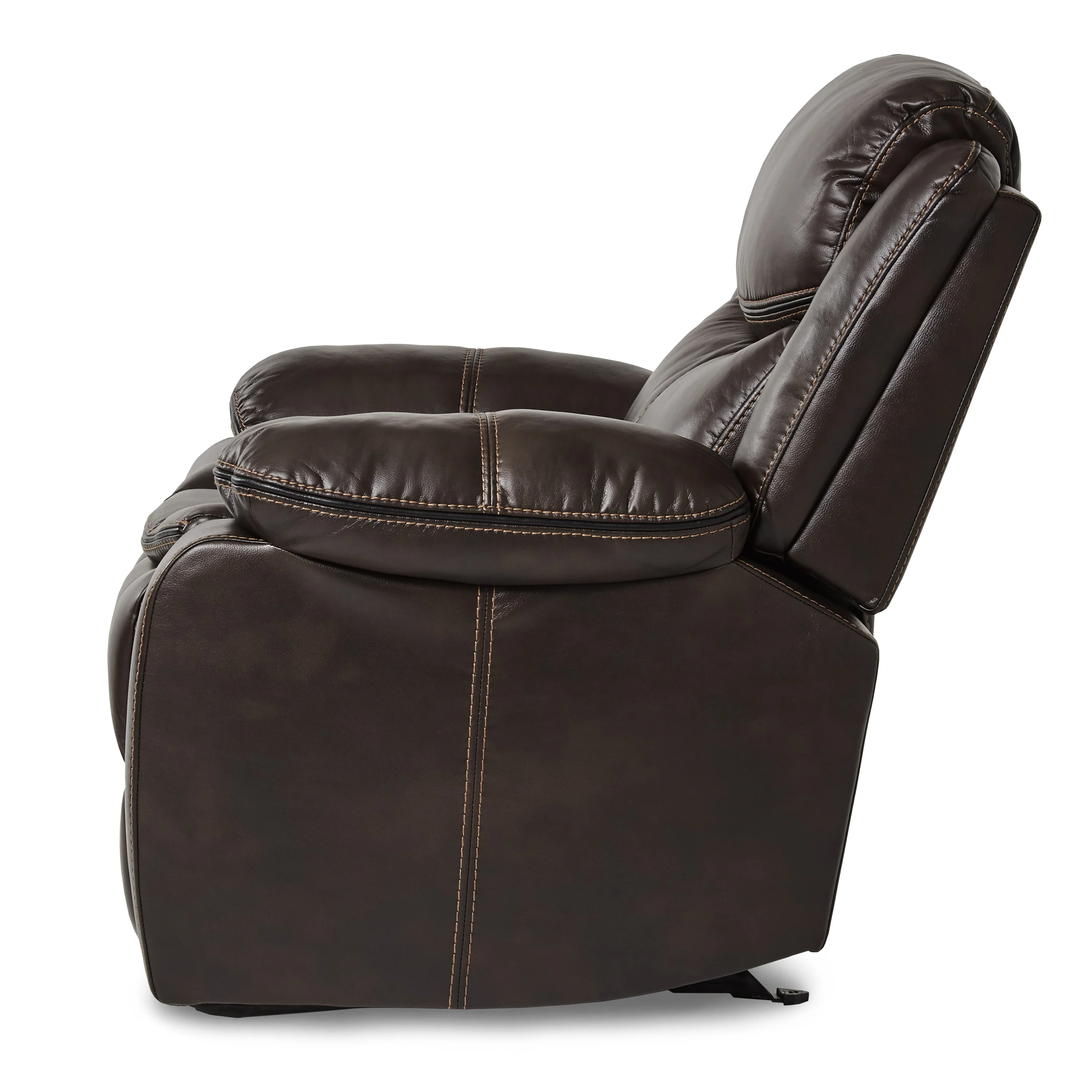 Bastrop Glider Reclining Chair in Brown - 8230BRW-1 - Image 3