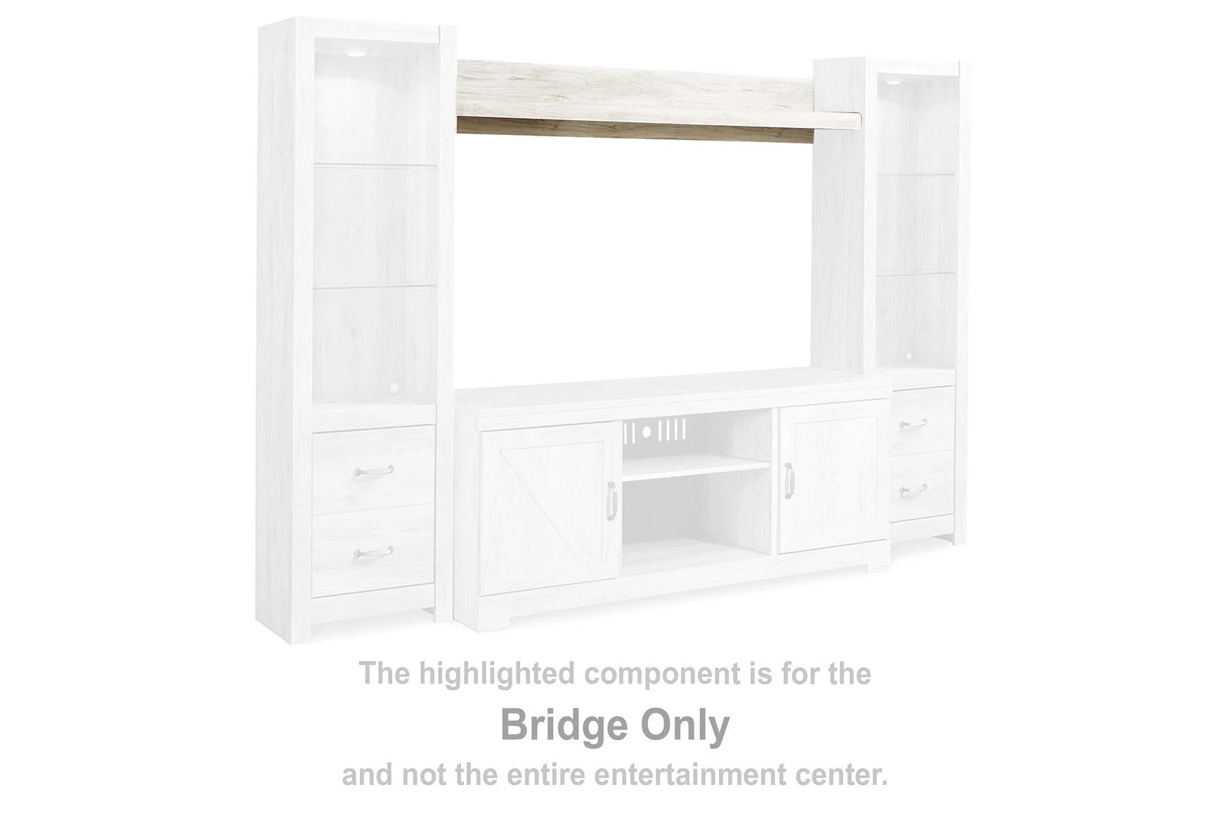 Bellaby 4-Piece Entertainment Center with Electric Fireplace - Image 16
