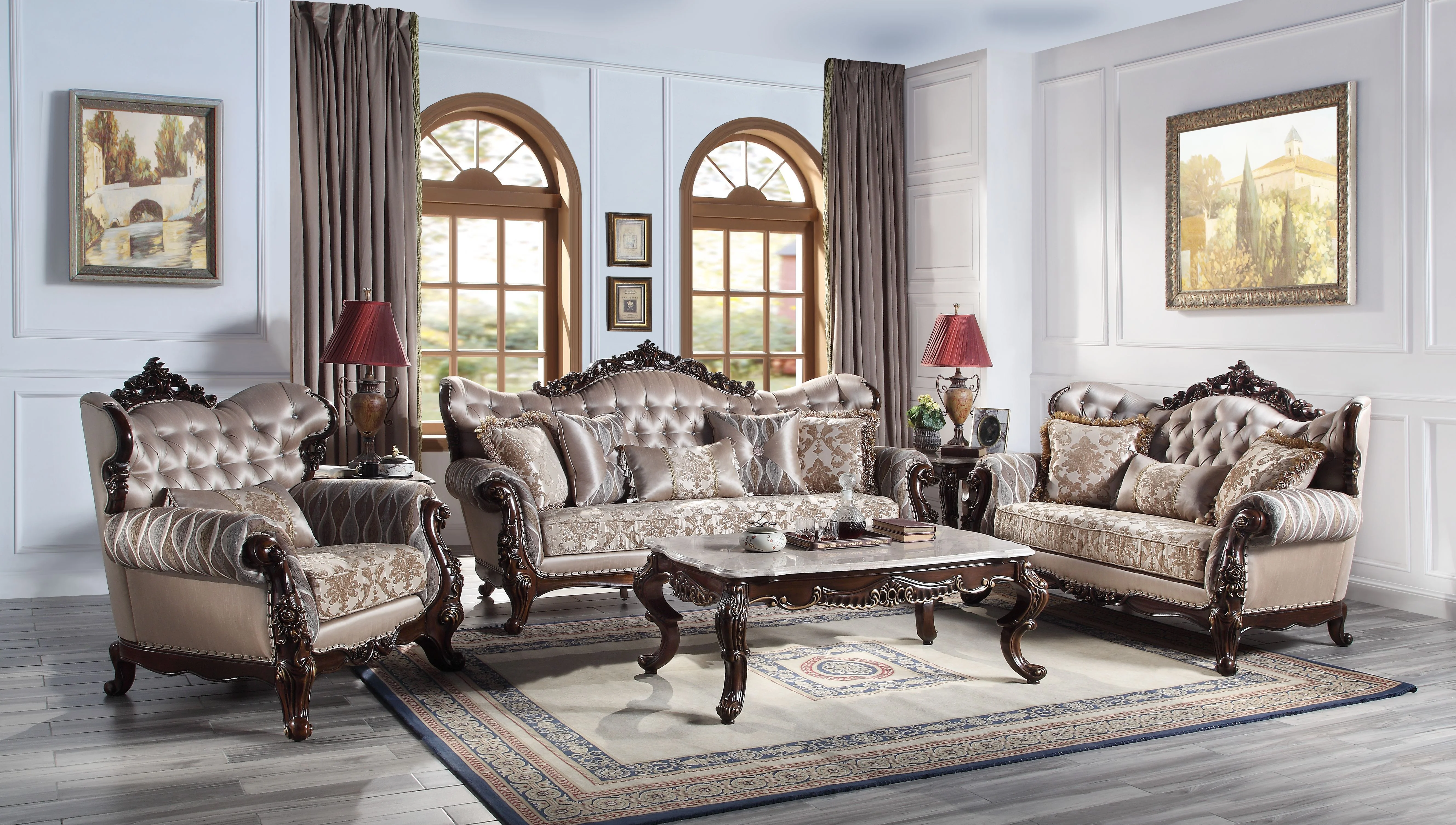 Benbek Loveseat w/3 Pillows - Image 11