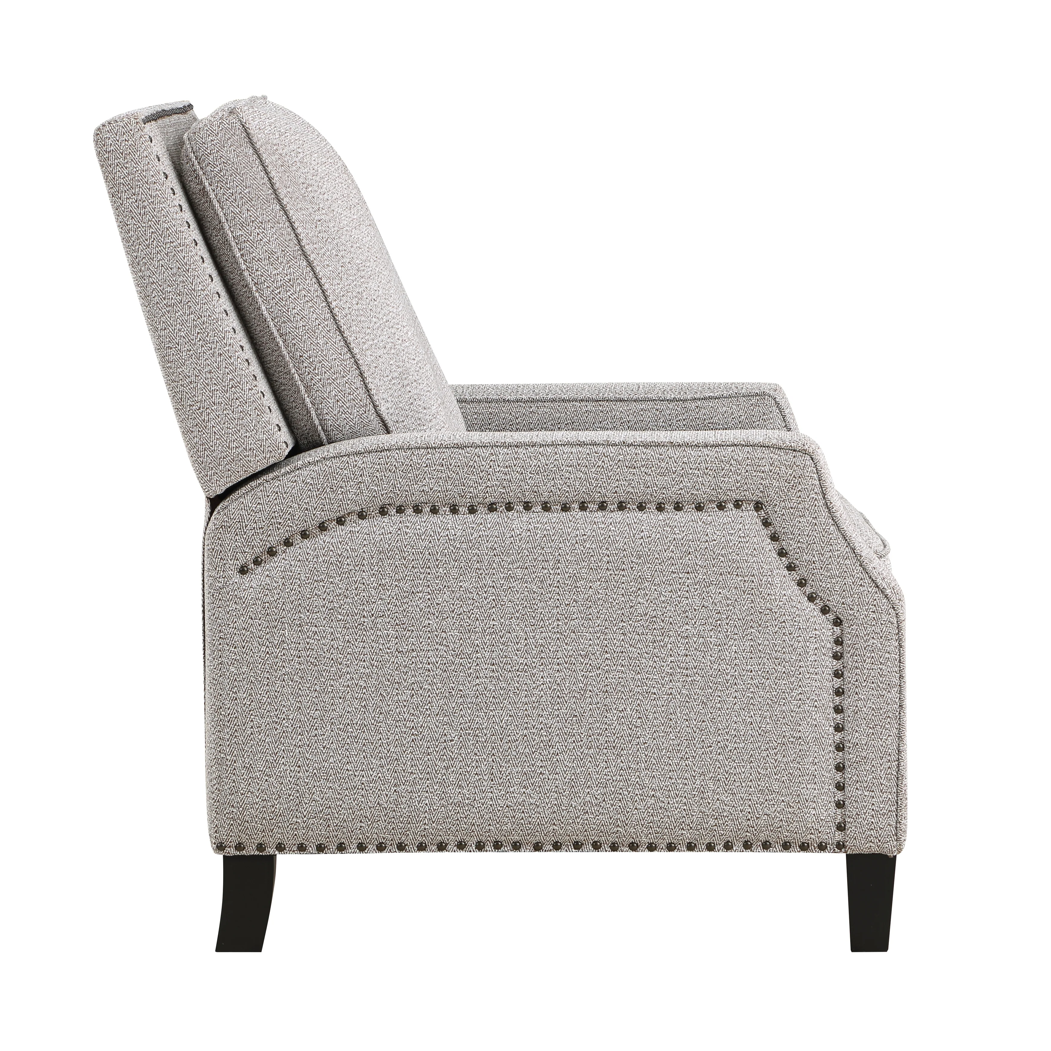 Berenson Push Back Reclining Chair in Beige - 8504CCN-1 - Image 3