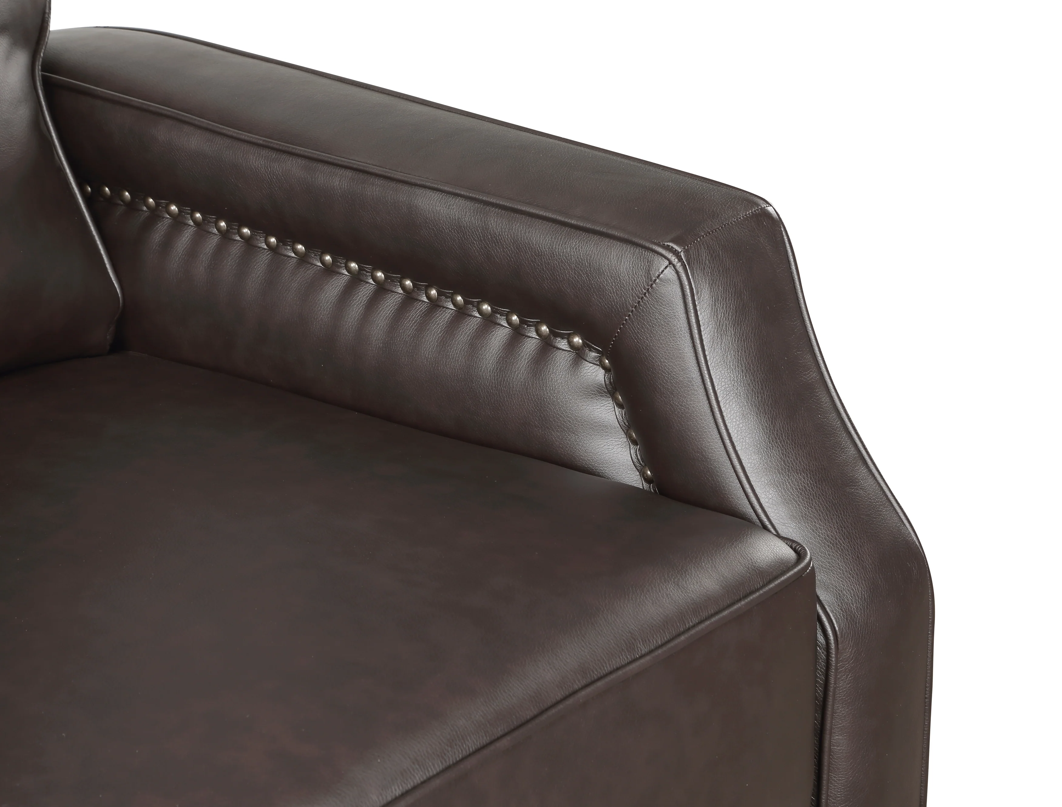 Berenson Push Back Reclining Chair in Brown - 8504DBR-1 - Image 6