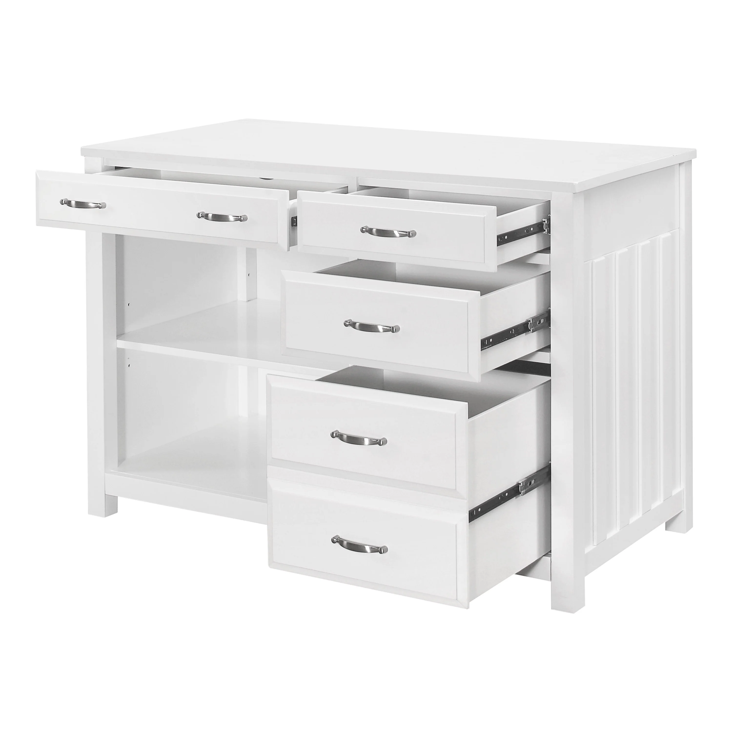 Blanche Credenza in White - 4522WH-16 - Image 6