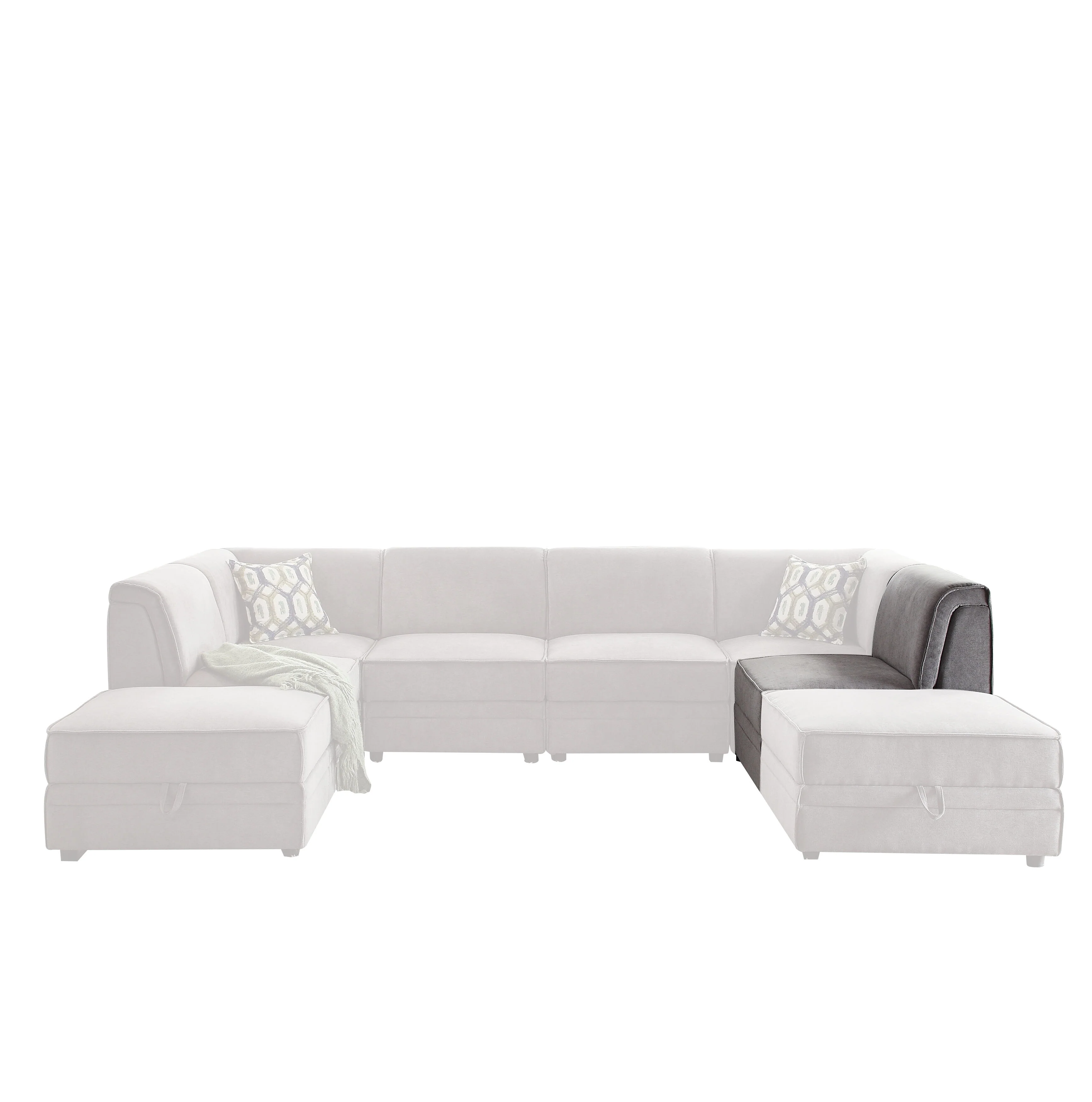 Bois Modular - Armless Chair - Image 4