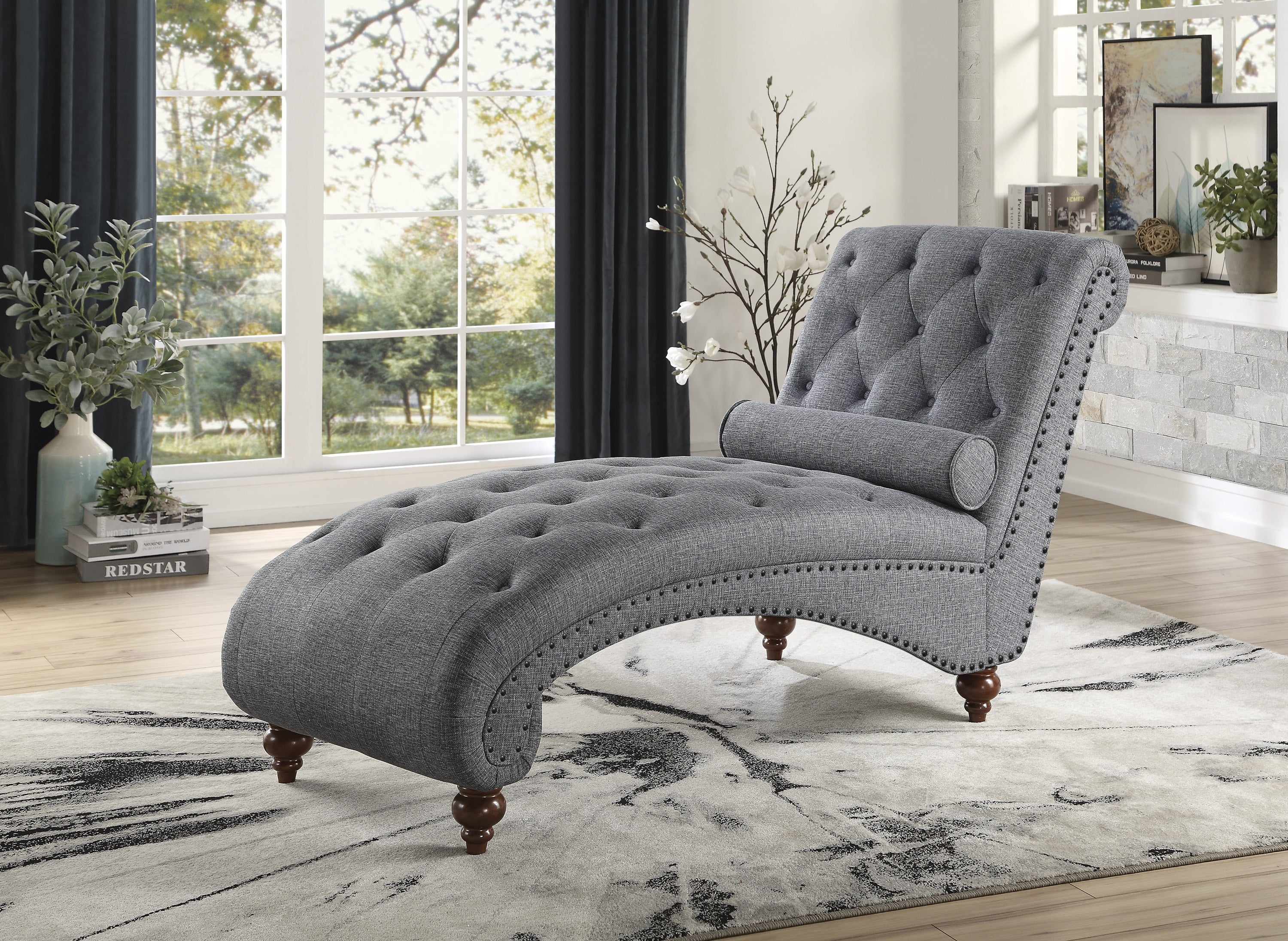 Bonne Chaise in Gray - 1162NGY-5 - Image 6