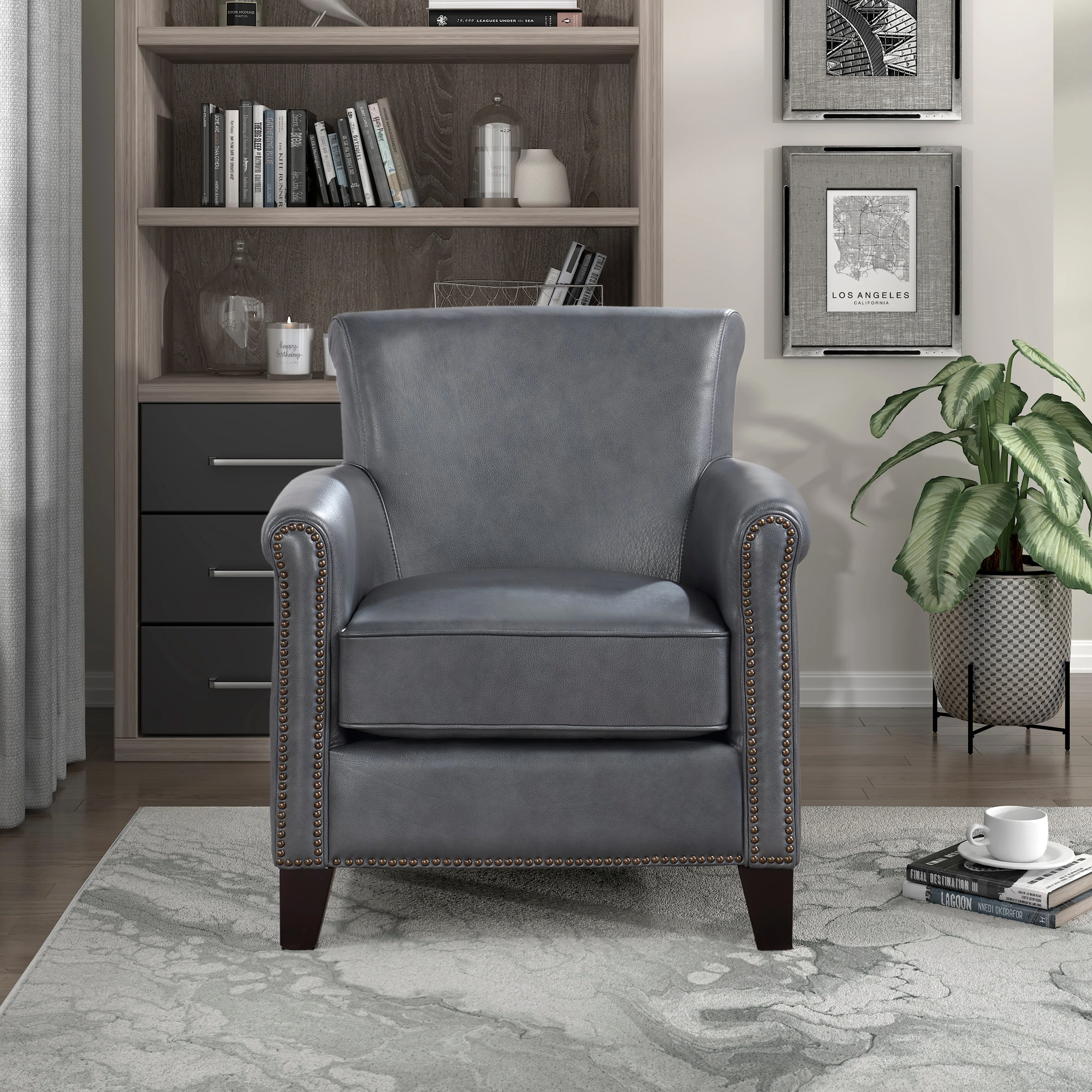 Braintree Accent Chair in Blue/Gray - 9278BGY-1 - Image 5