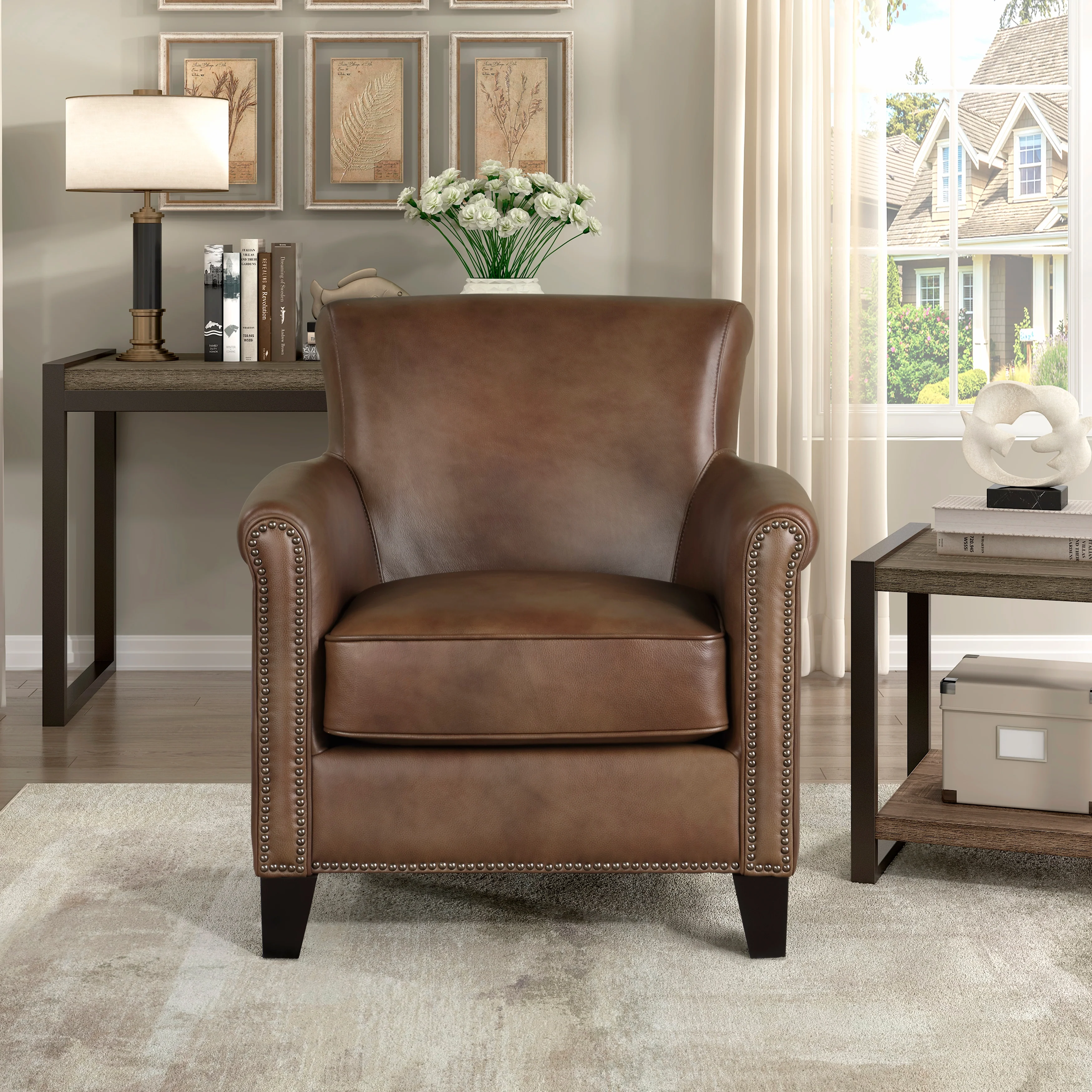 Braintree Accent Chair in Brown - 9278BRW-1 - Image 5