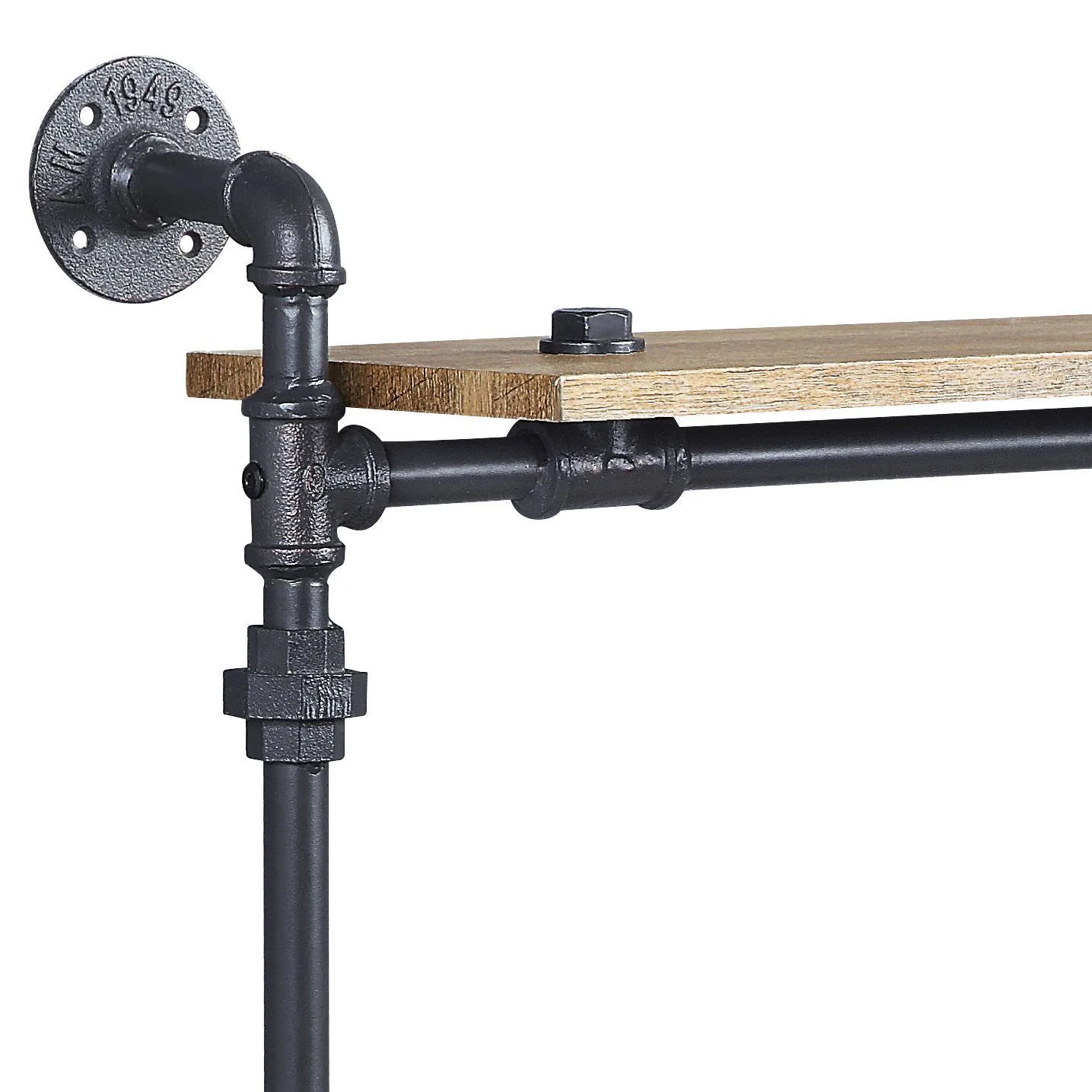 Brantley Wall Rack w/2 Shelves - Image 11