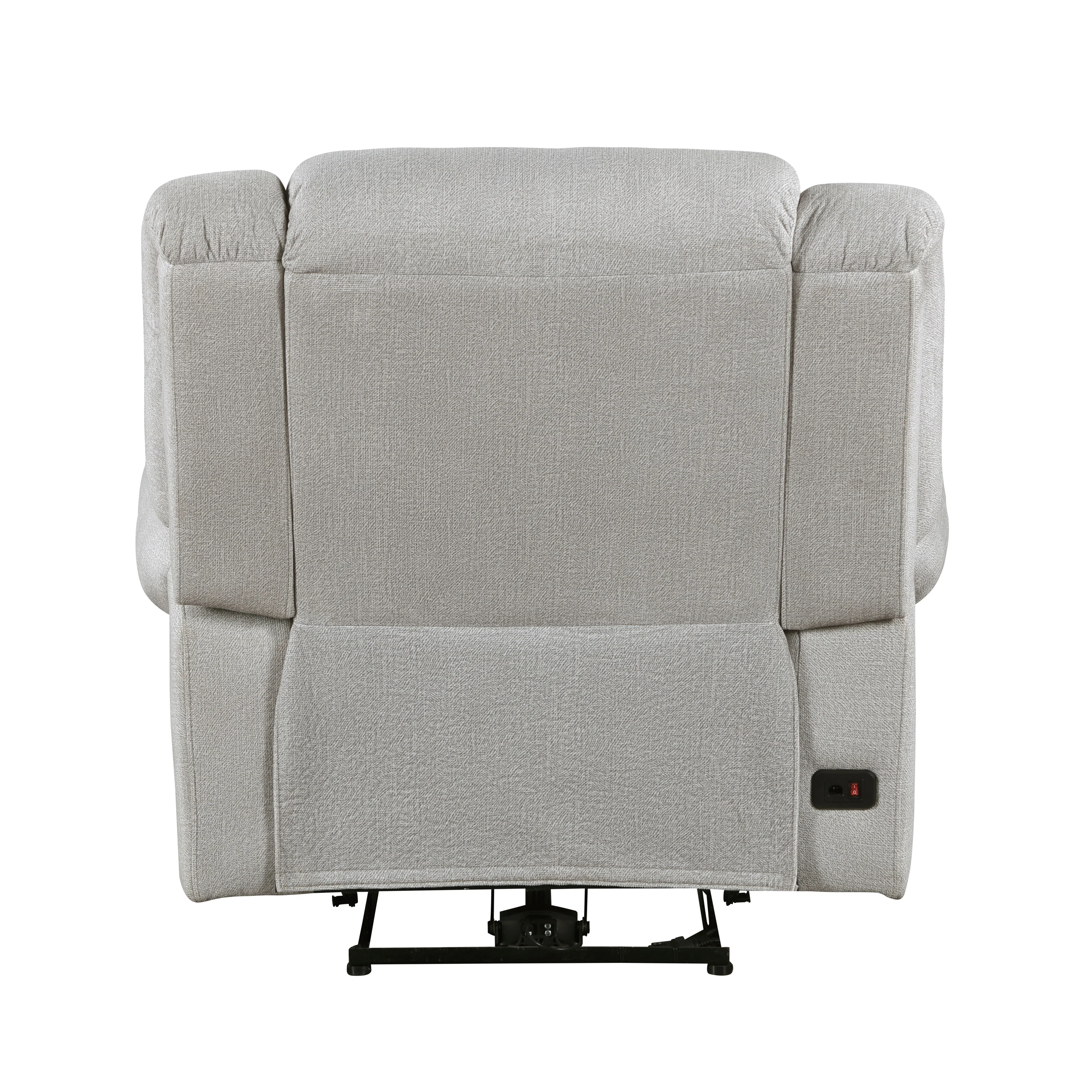 Brennen Power Reclining Chair in Gray - 9204MT-1PW - Image 5