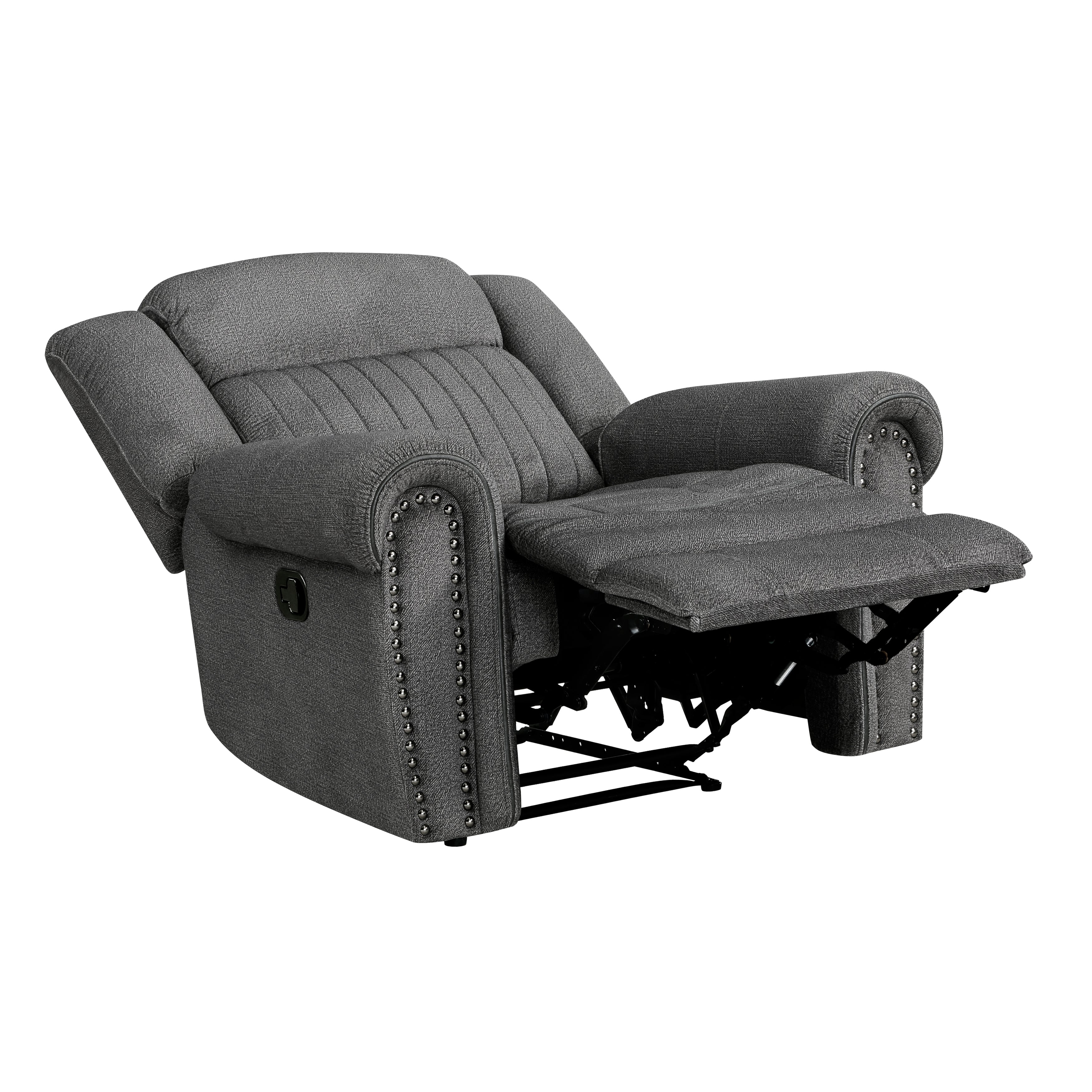 Brennen Reclining Chair in Gray - 9204CC-1 - Image 5