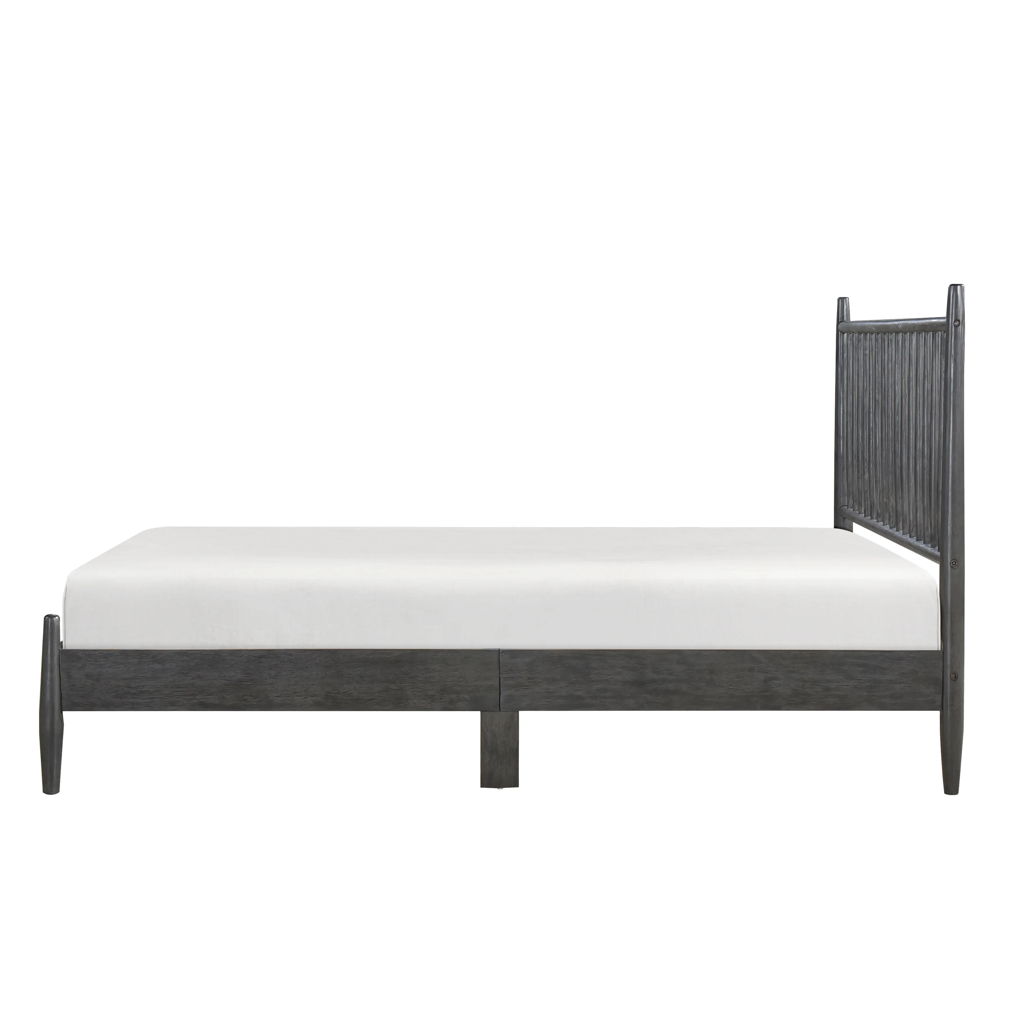 Brickell Full Platform Bed in Gray - 1490GYF-1 - Image 3
