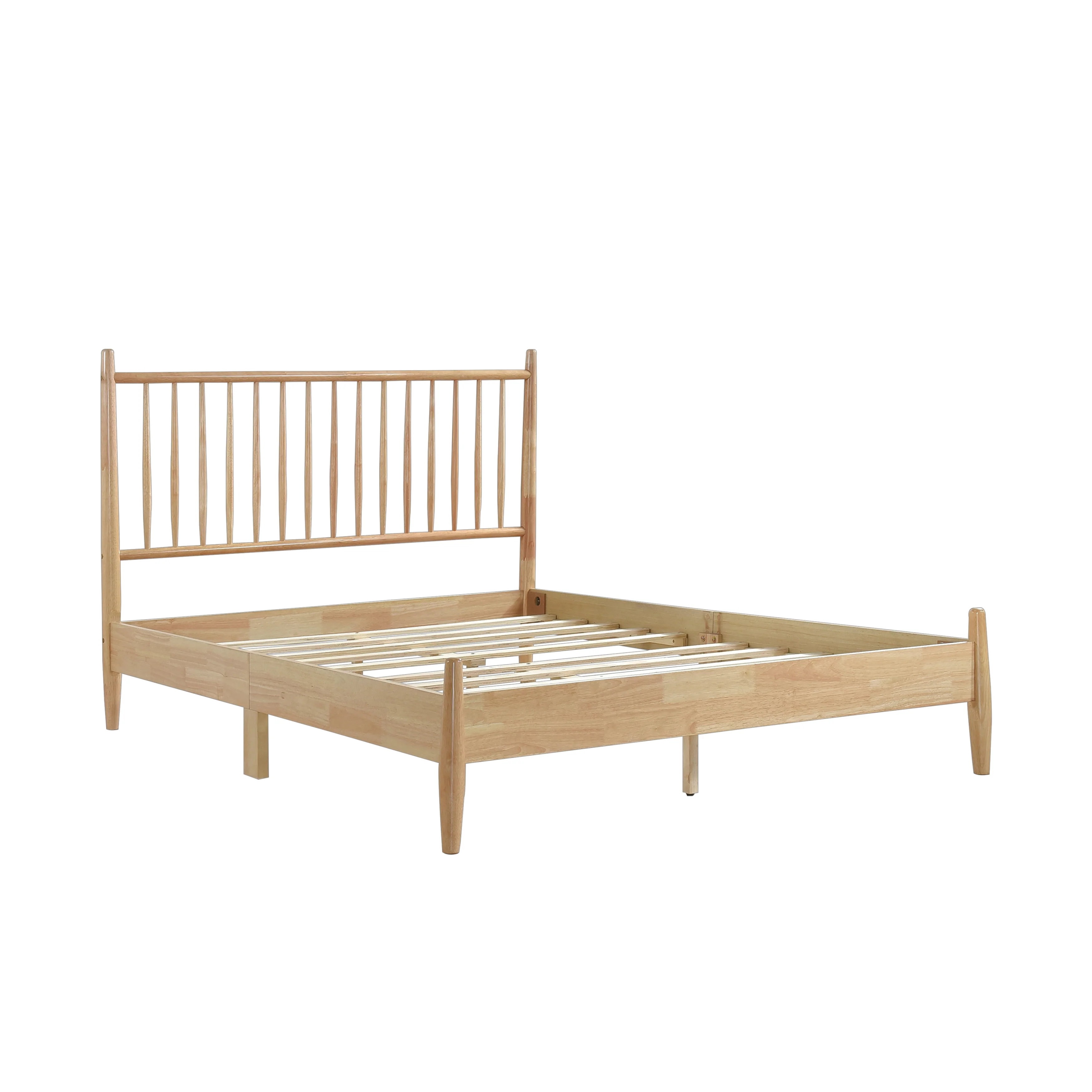 Brickell Full Platform Bed in Natural - 1490F-1 - Image 5