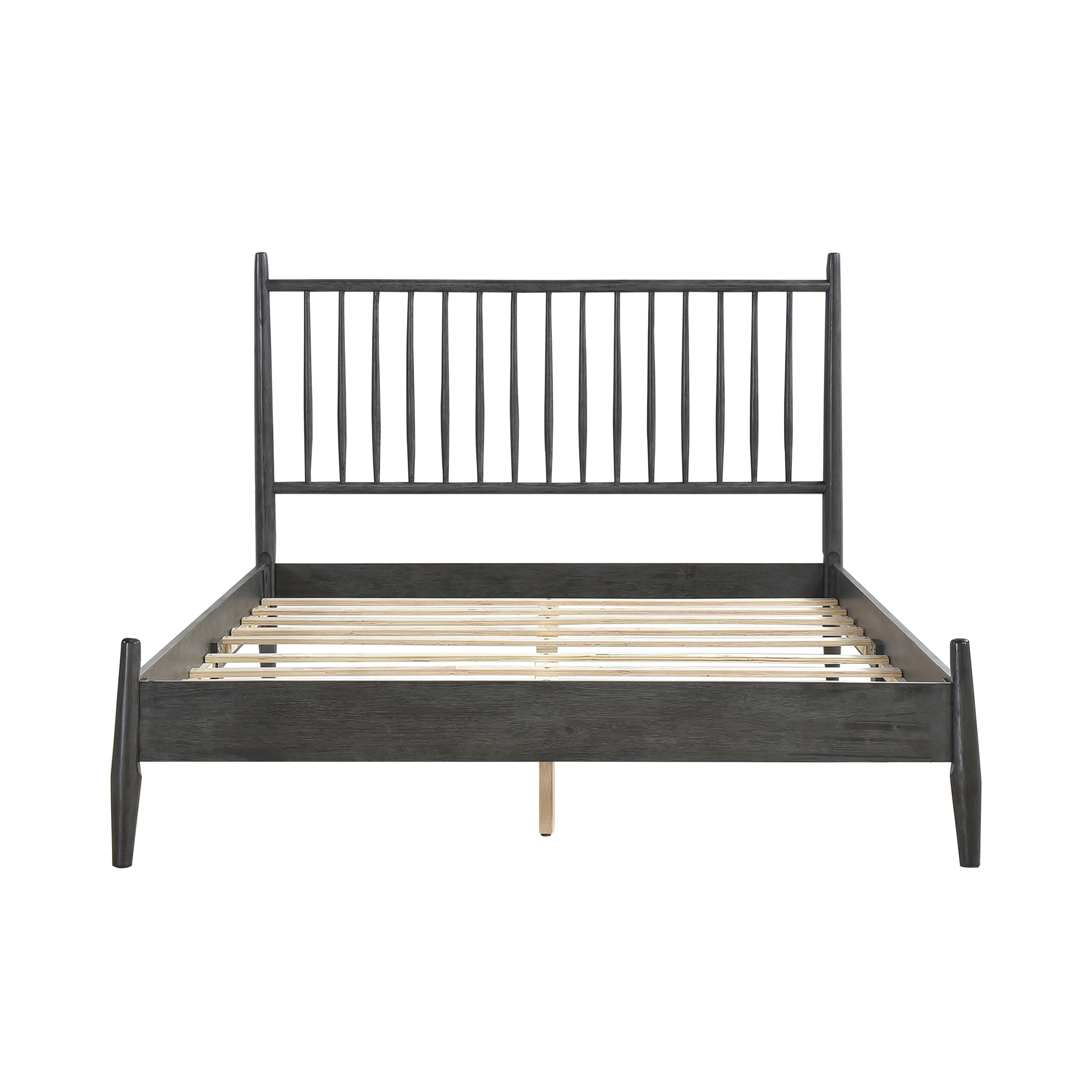 Brickell Queen Platform Bed in Gray - 1490GY-1 - Image 4