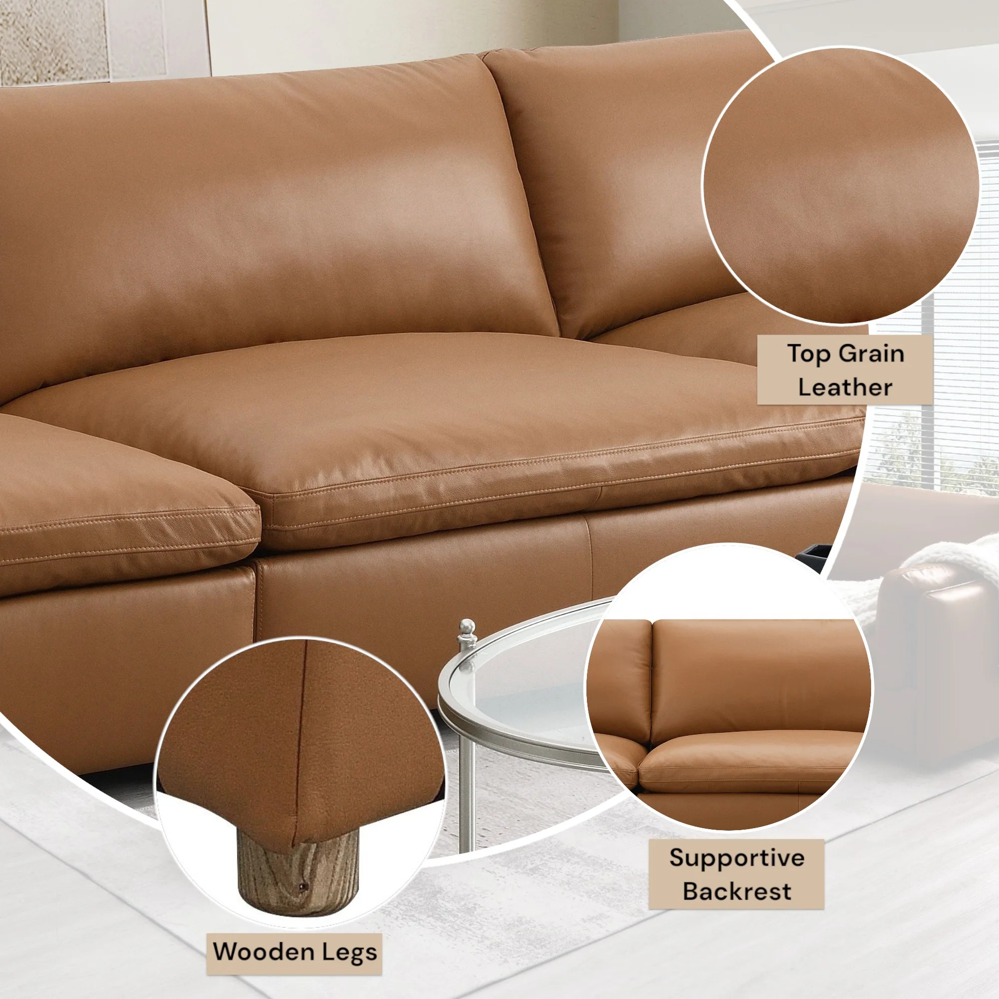 Brighton Modular  - Armless Chair - Image 15