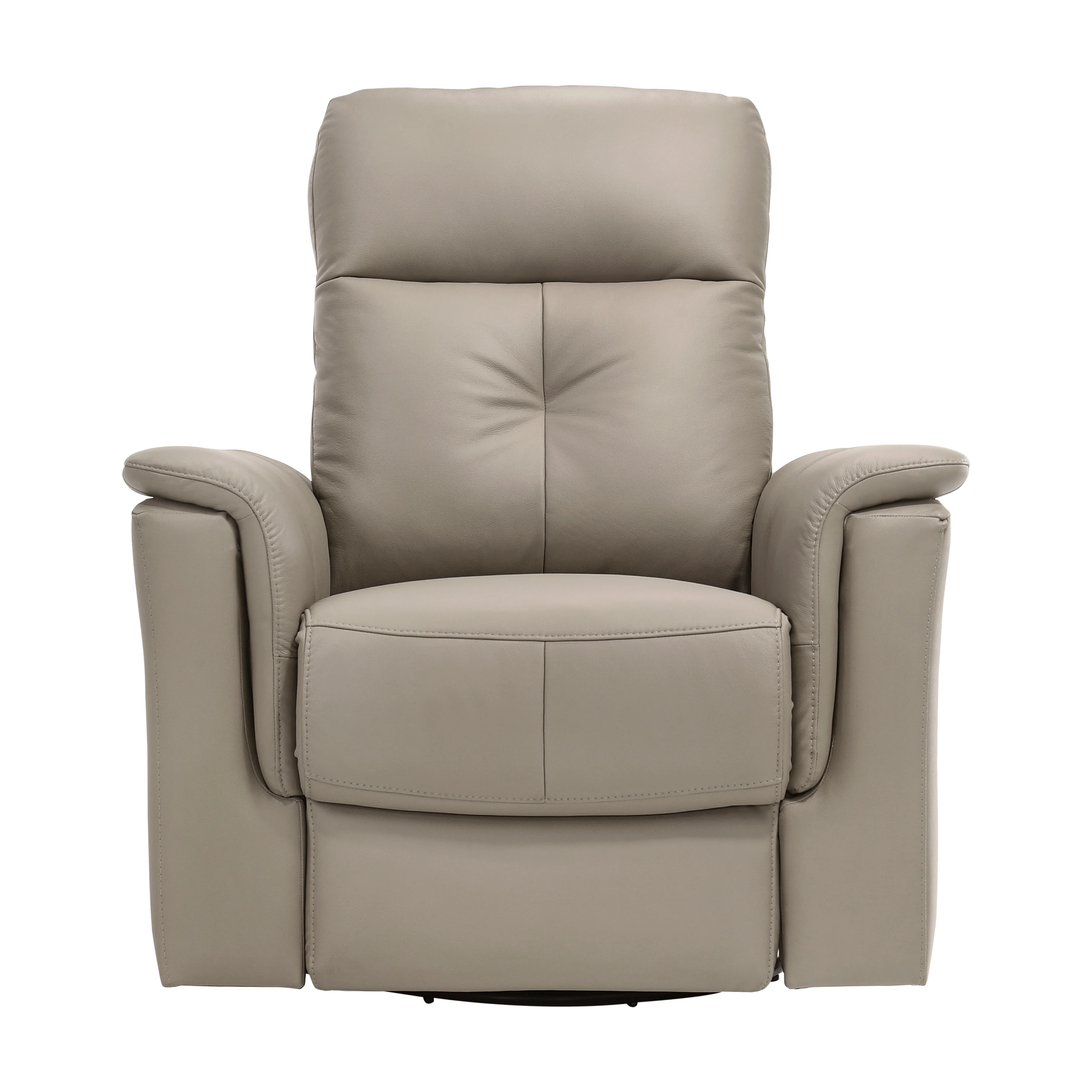 Bristow Swivel Glider Reclining Chair in Beige - 9620LTE-1