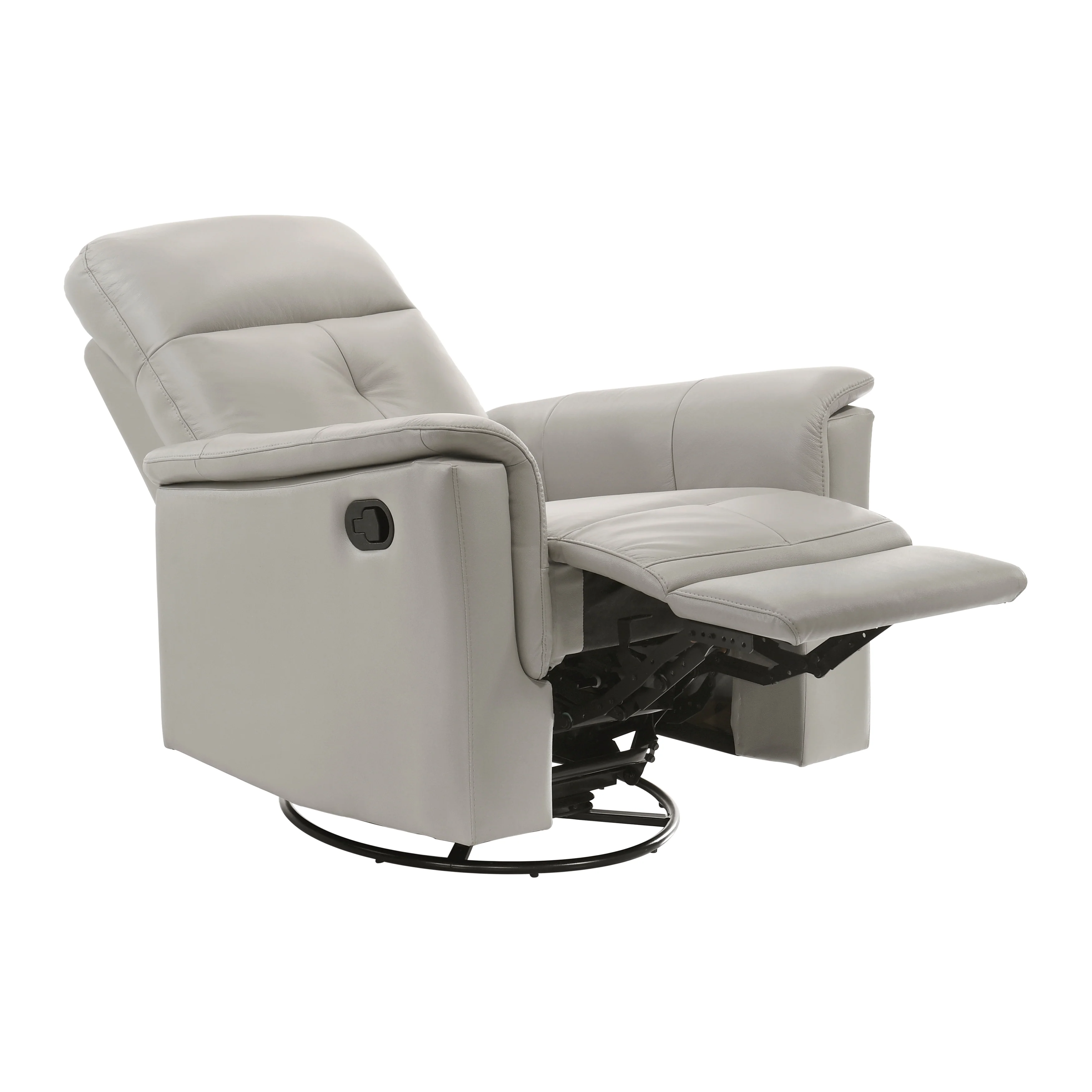 Bristow Swivel Glider Reclining Chair in Gray - 9620SVE-1 - Image 5