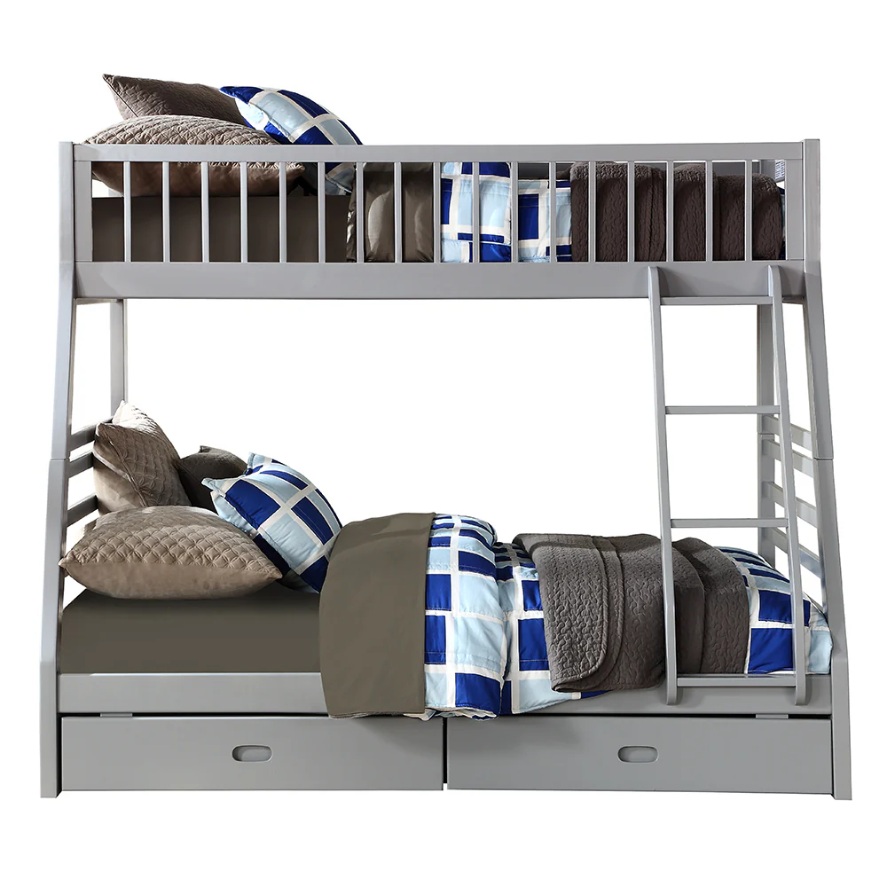 Bunk Bed (T/F) w/Storage - Image 3