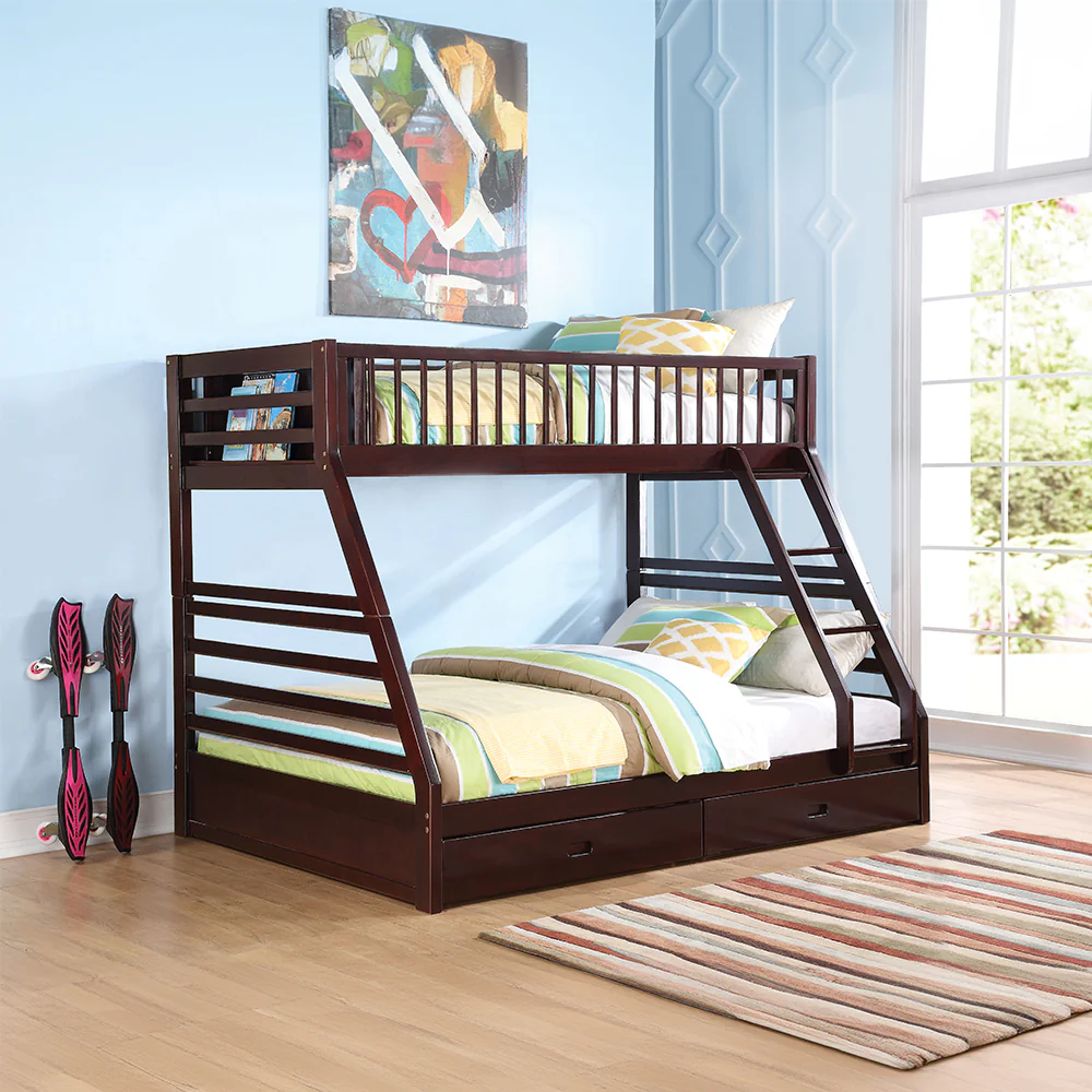 Bunk Bed (T XL/Q) w/Storage - Image 6