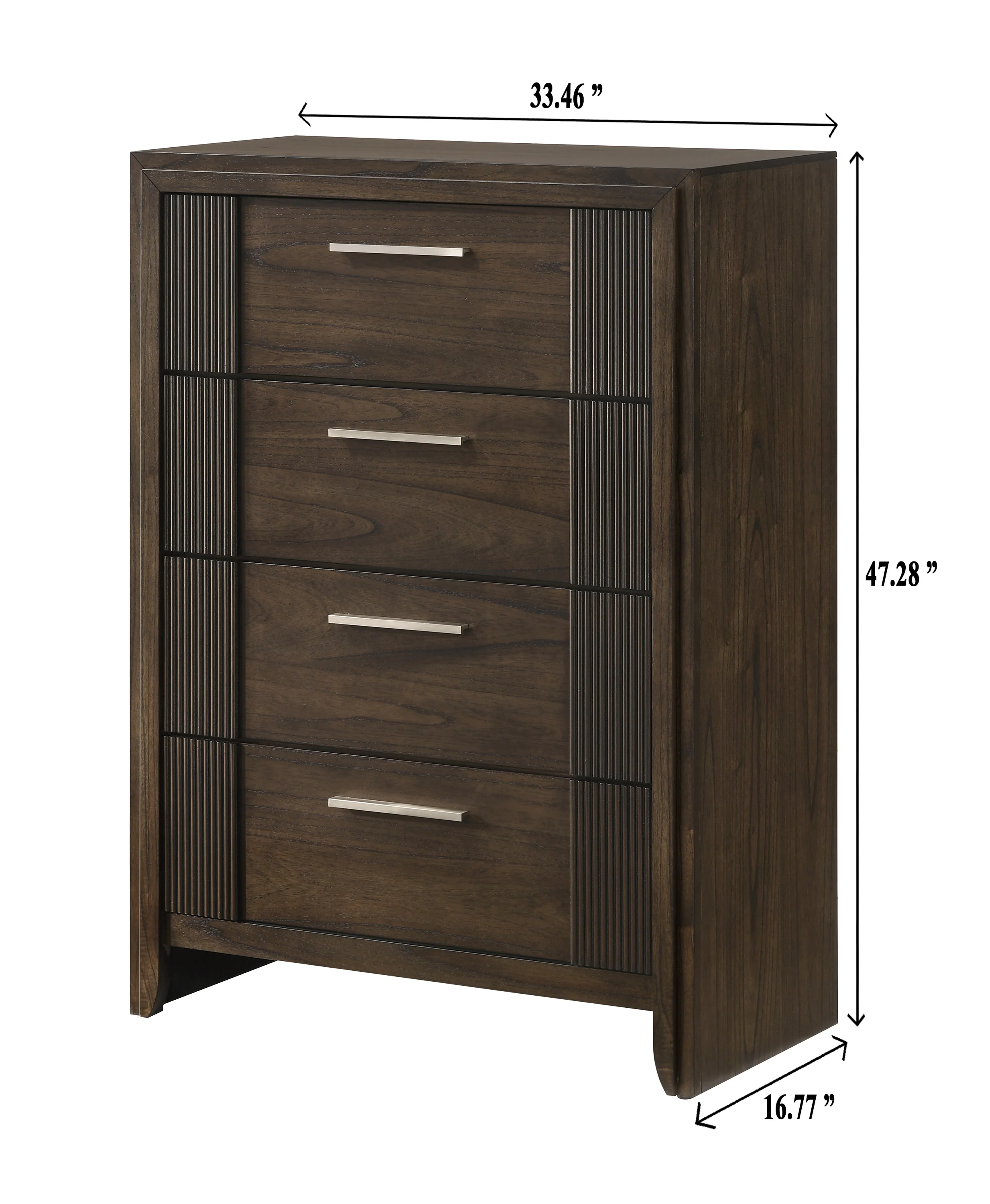 Carl 4 Drawer Chest - Image 2