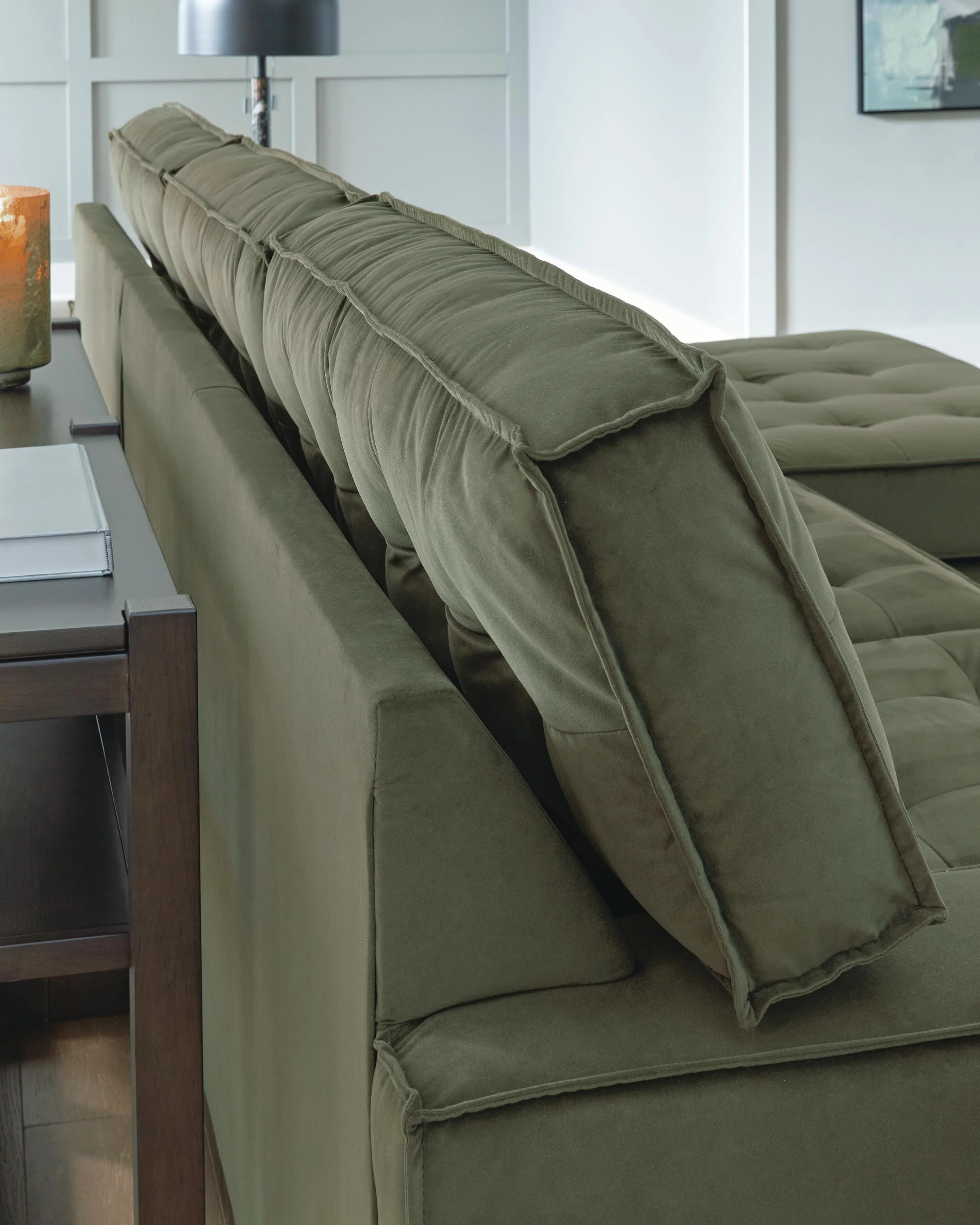 Caspian-Town Sectional with Chaise - Image 7