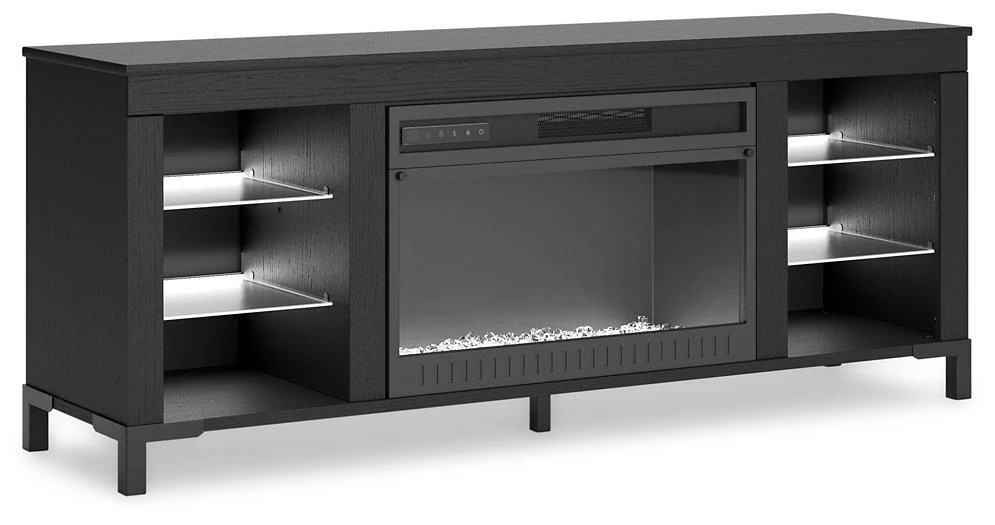 Cayberry 3-Piece Entertainment Center with Electric Fireplace - Image 6