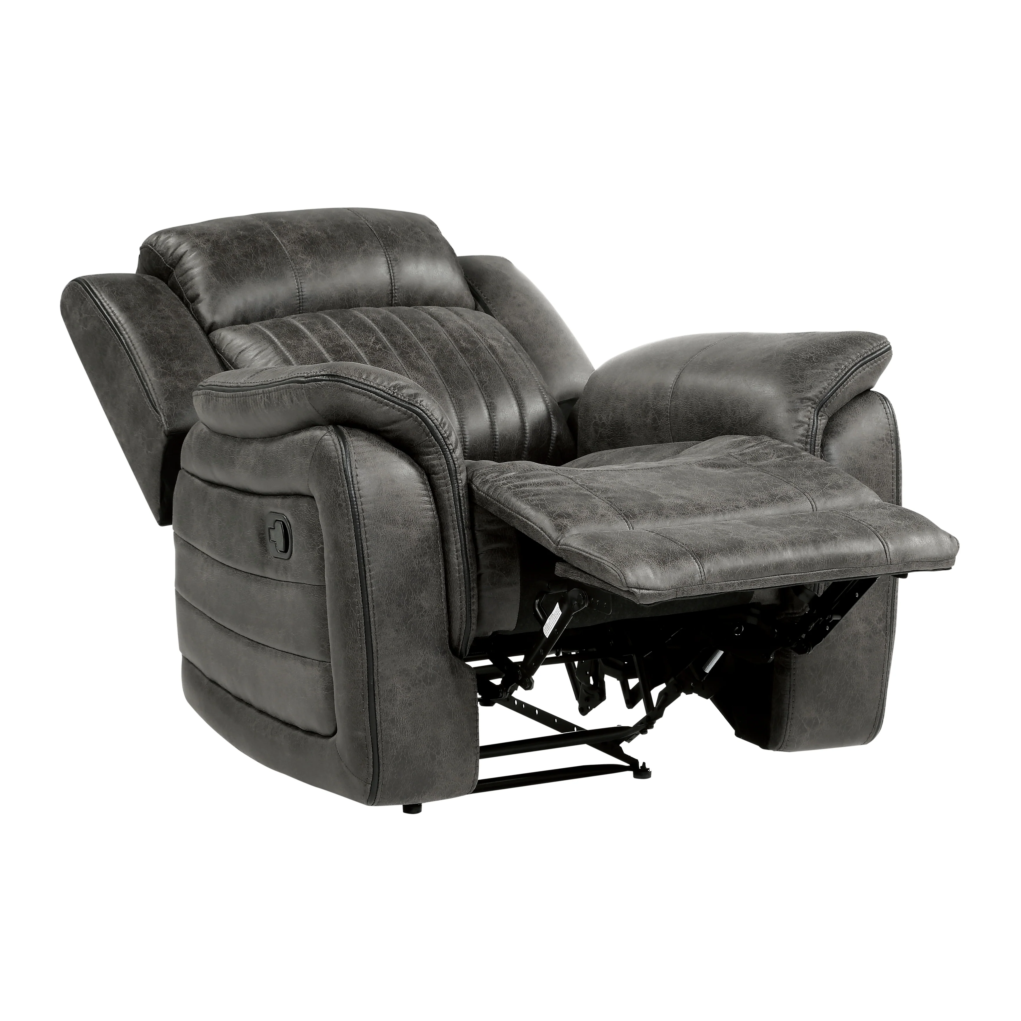 Centeroak Reclining Chair in Gray/Brown - 9479BRG-1 - Image 6