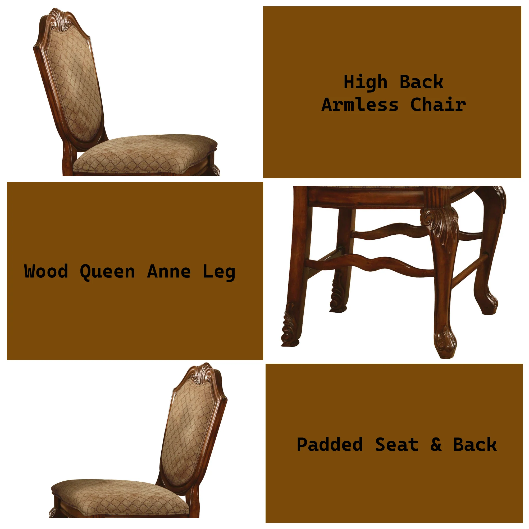 Chateau De Ville Counter Height Chair (Set-2) - Image 4