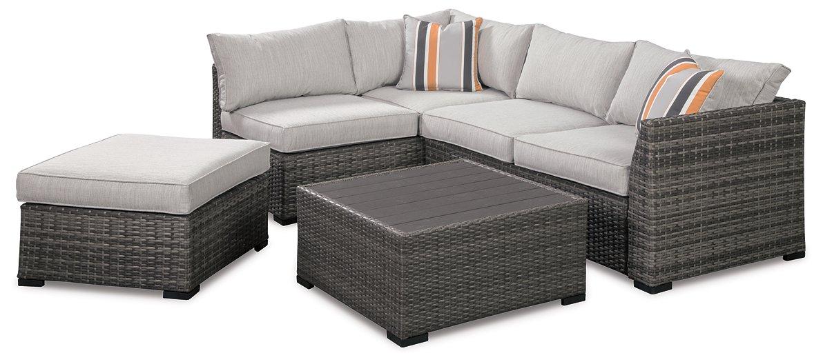 Cherry Point 4-piece Outdoor Sectional Set - Image 5