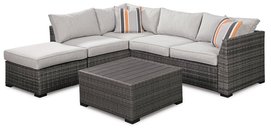 Cherry Point 4-piece Outdoor Sectional Set - Image 9
