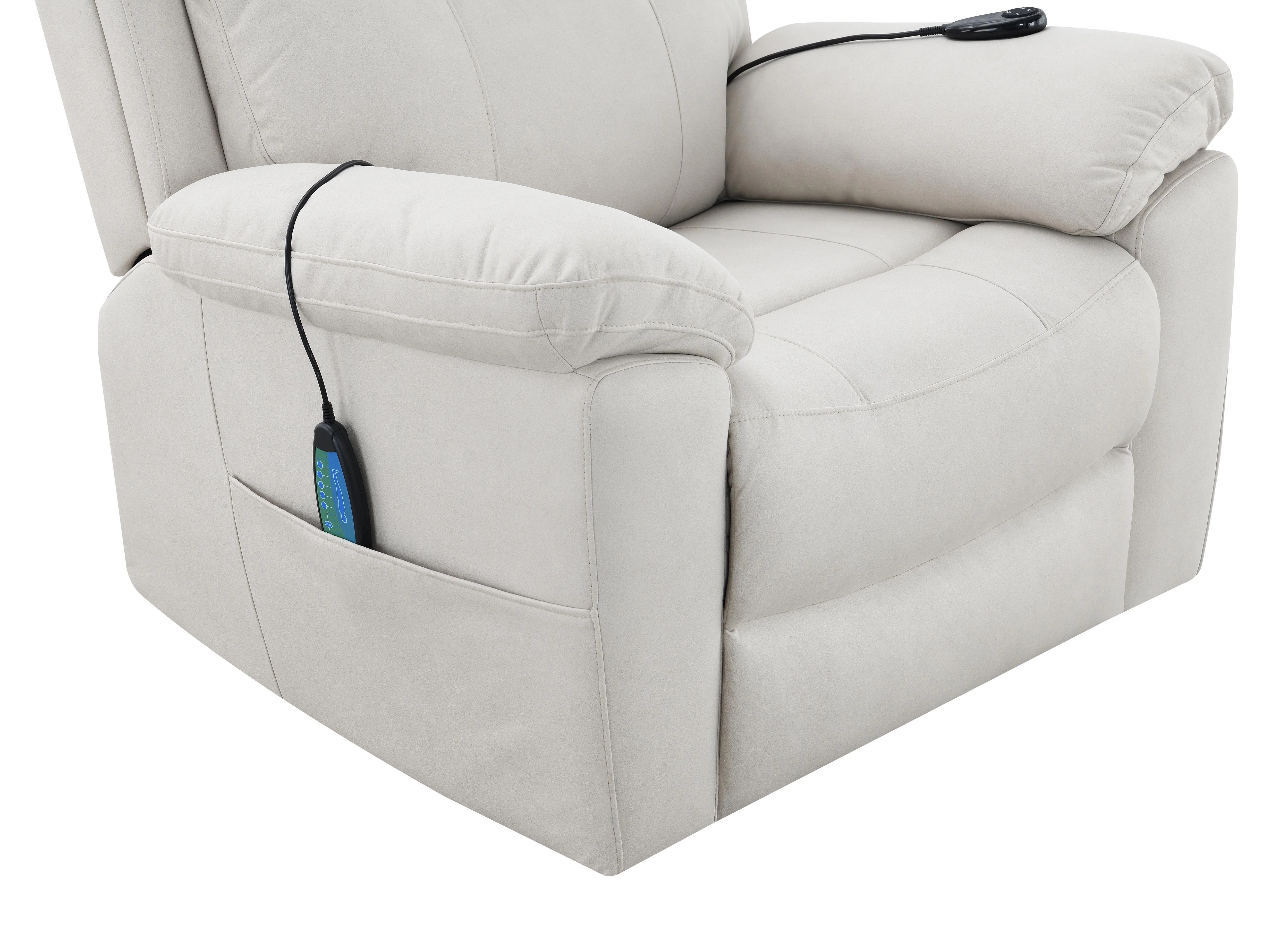 Chriki Power Recliner w/Lift & Heating & Massage - Image 20