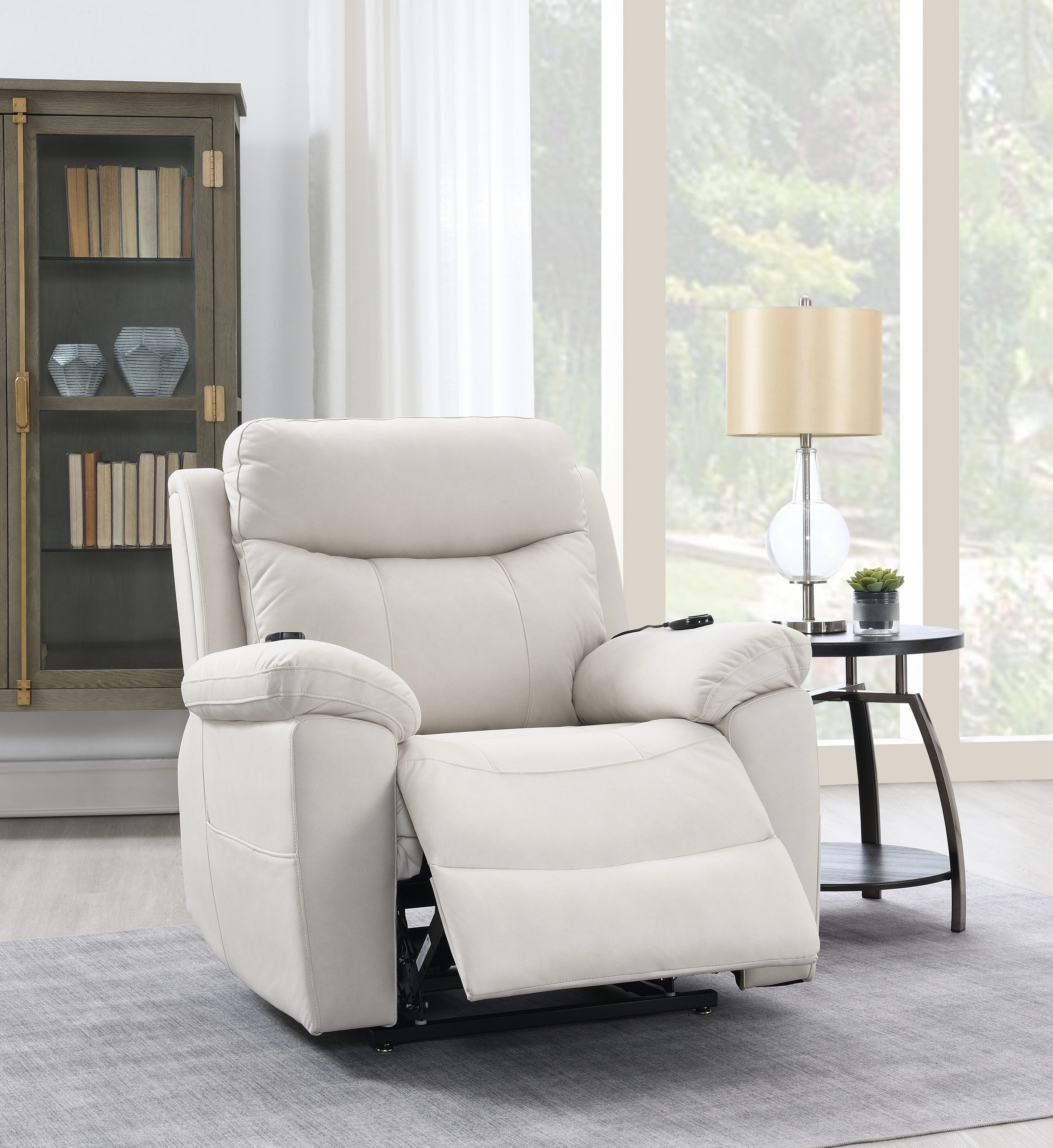 Chriki Power Recliner w/Lift & Heating & Massage - Image 21