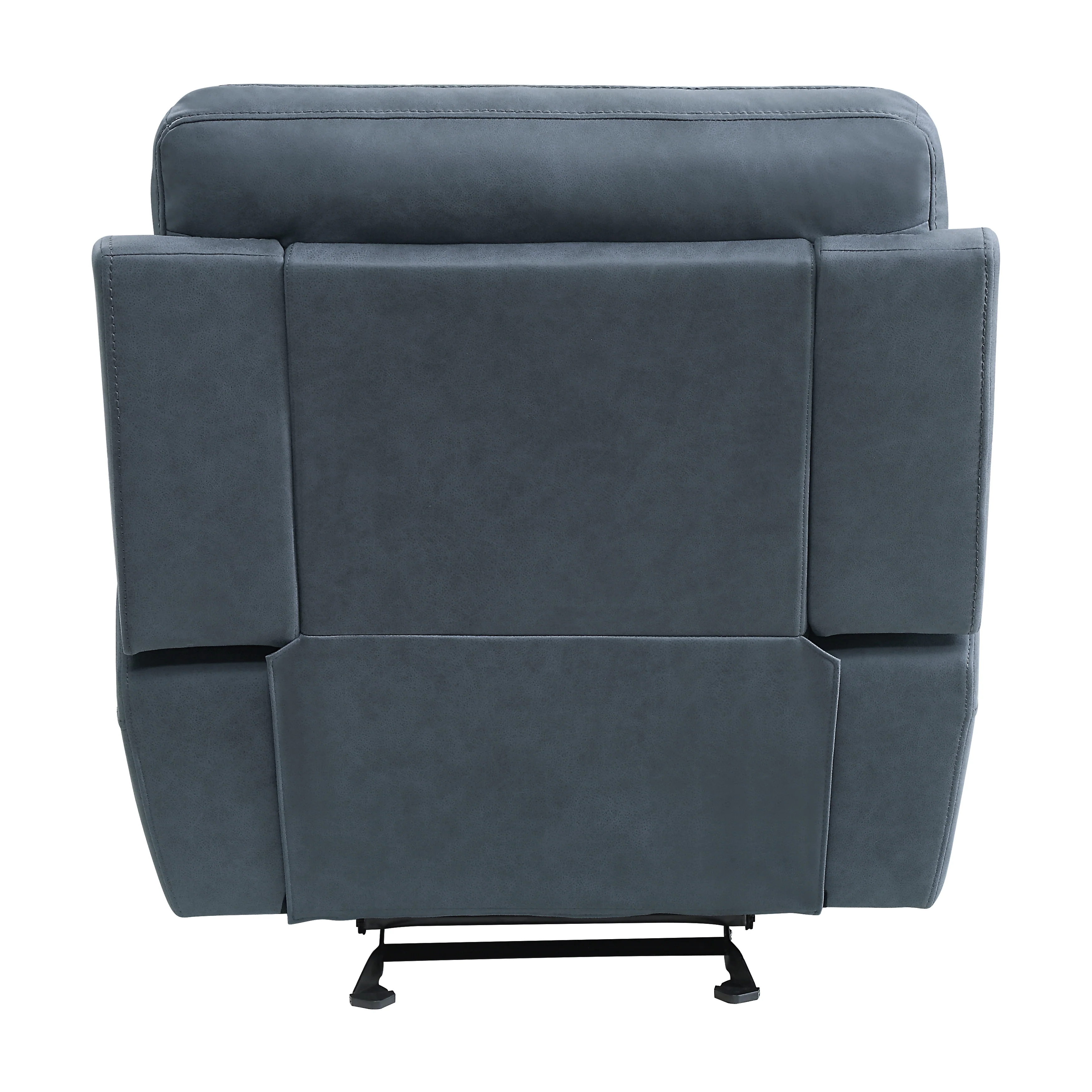 Clifton Glider Reclining Chair in Blue - 9301BUE-1 - Image 4