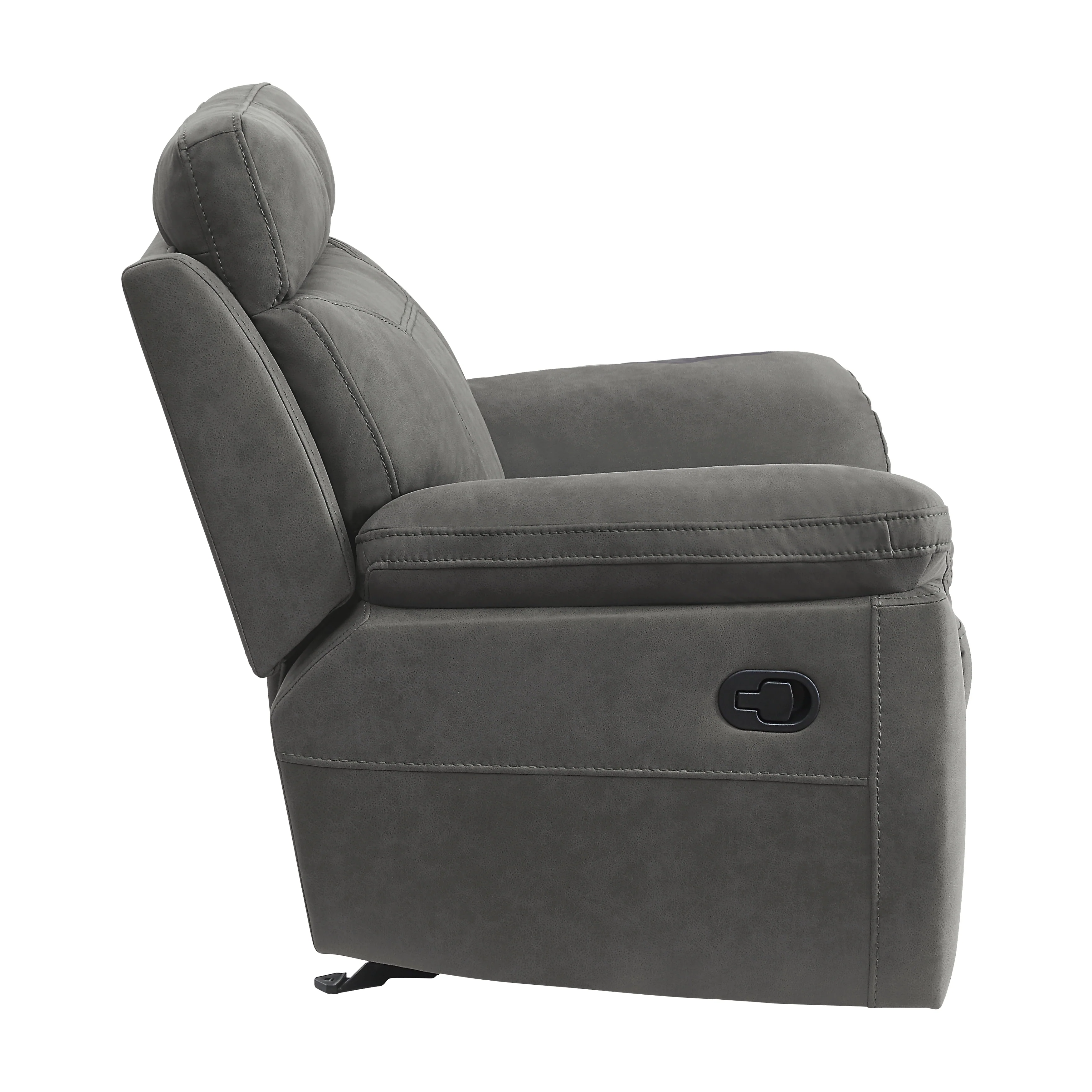 Clifton Glider Reclining Chair in Gray - 9301GRY-1 - Image 3