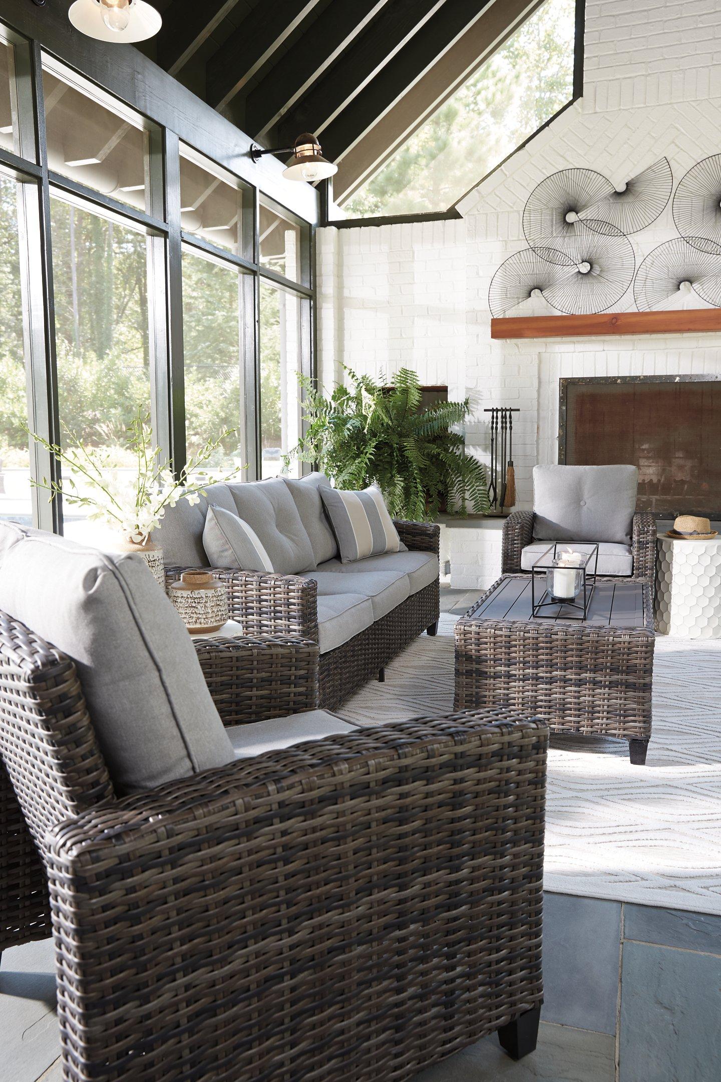 Cloverbrooke 4-Piece Outdoor Conversation Set - Image 12